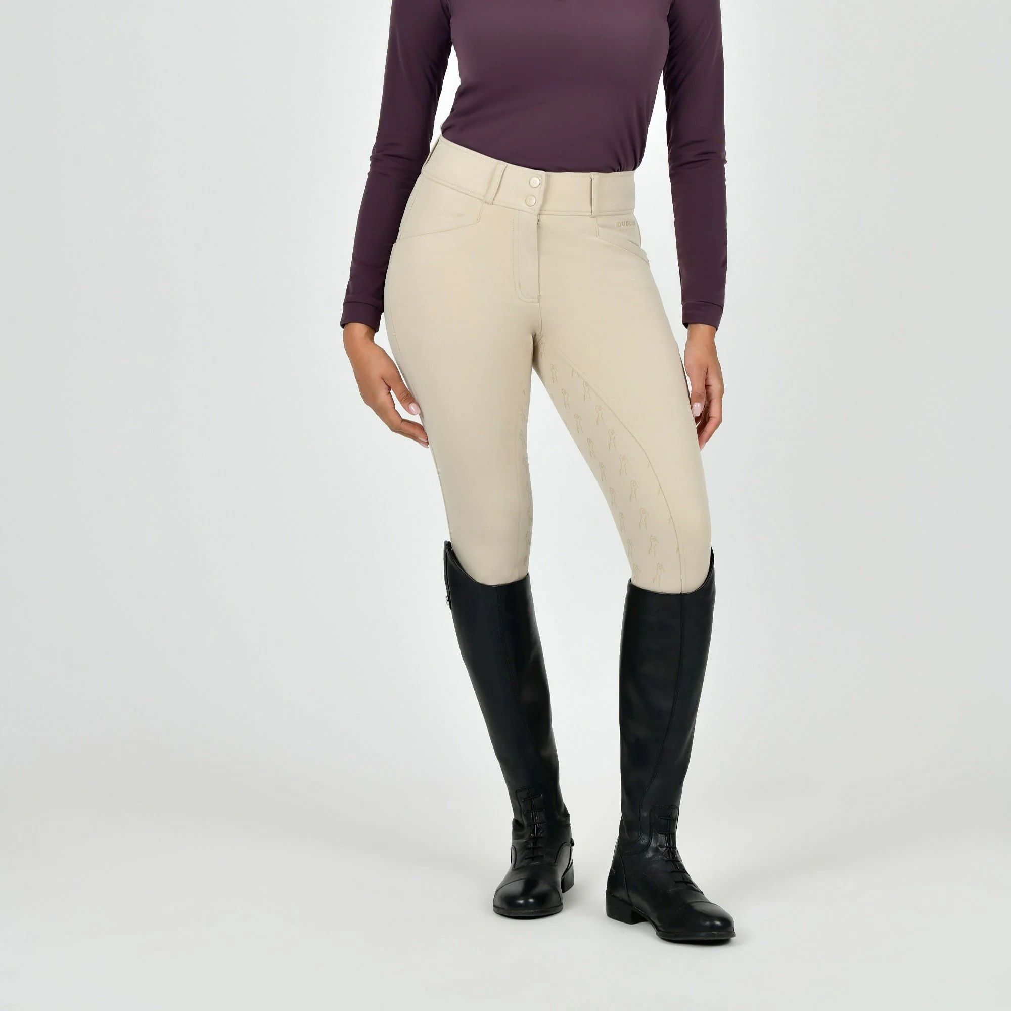 Dublin Ladies Cammy Comfort Twill Breeches - Image 4