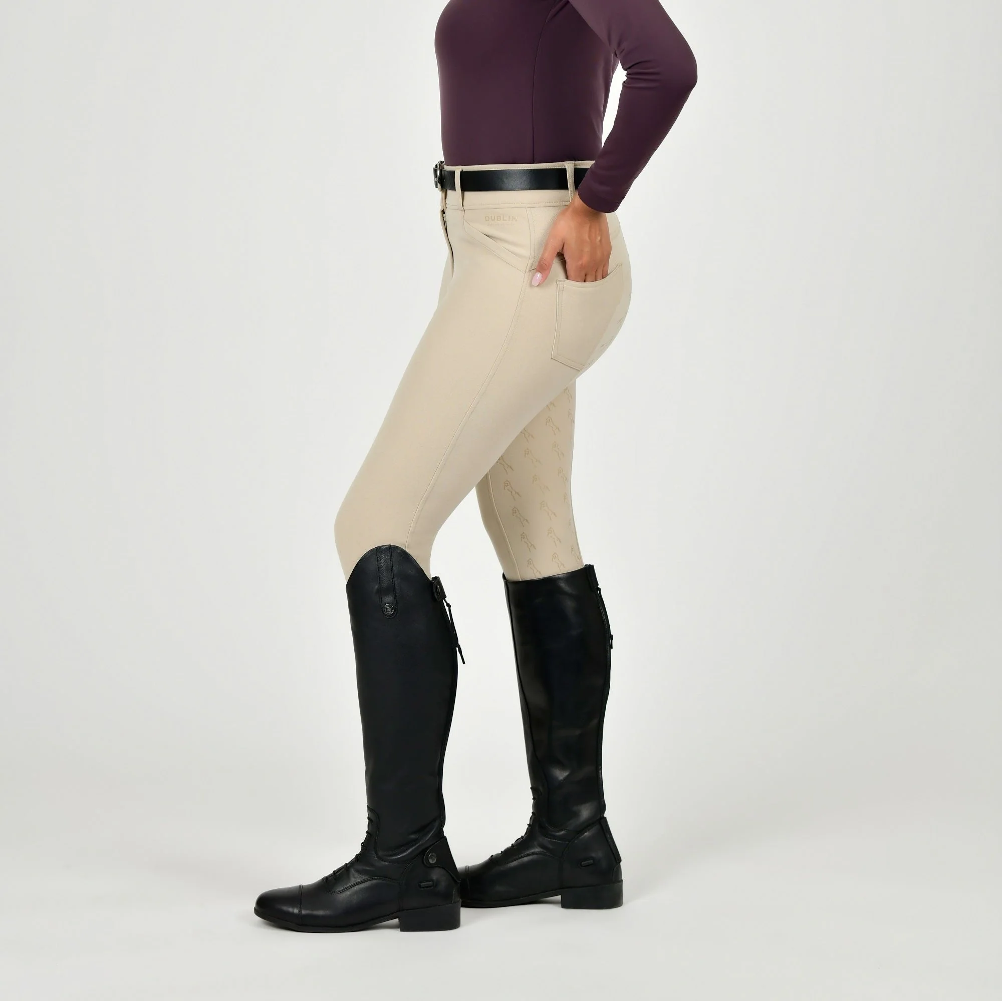 Dublin Ladies Cammy Comfort Twill Breeches - Image 5