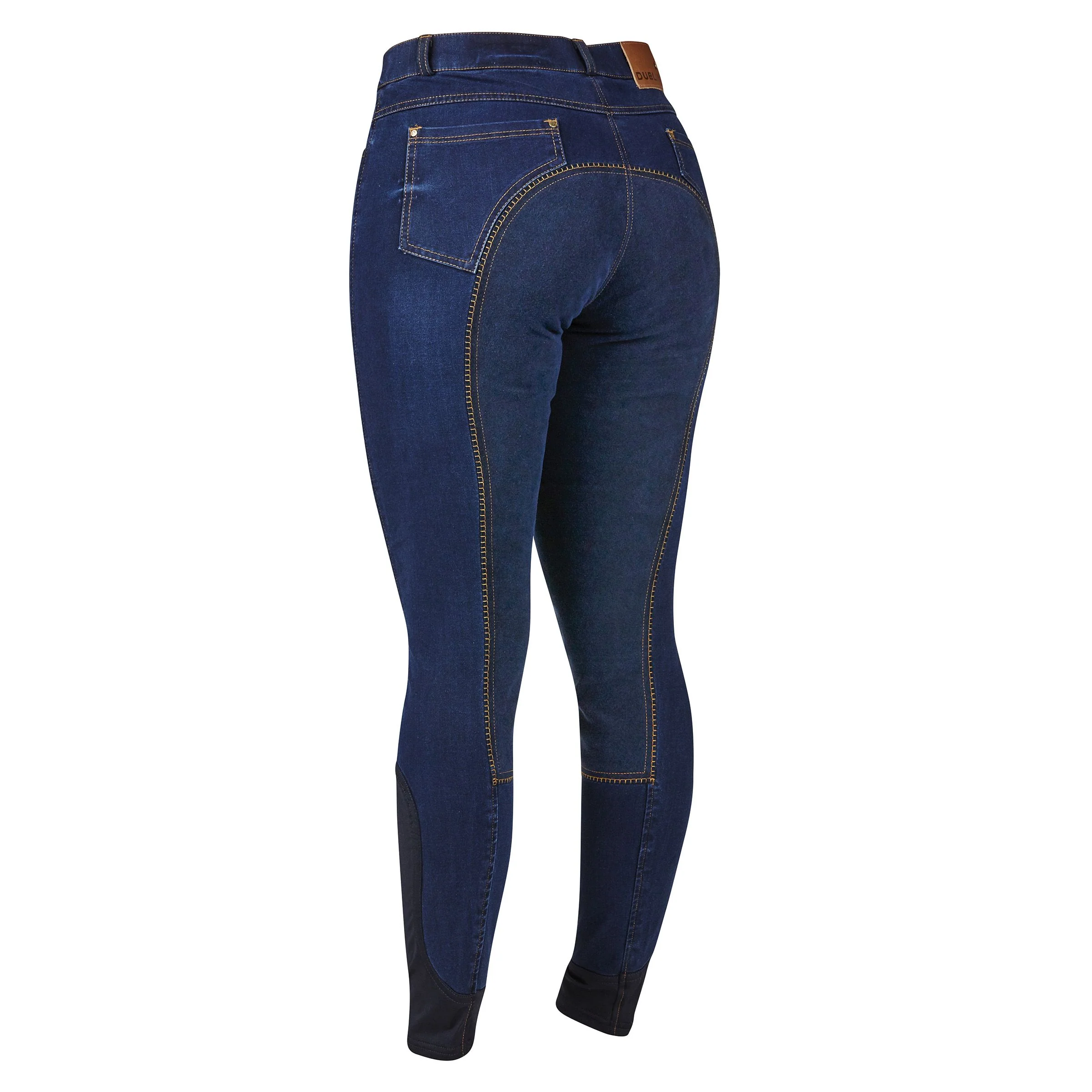 Dublin Shona Full Suede Seat Denim Breeches - Image 2