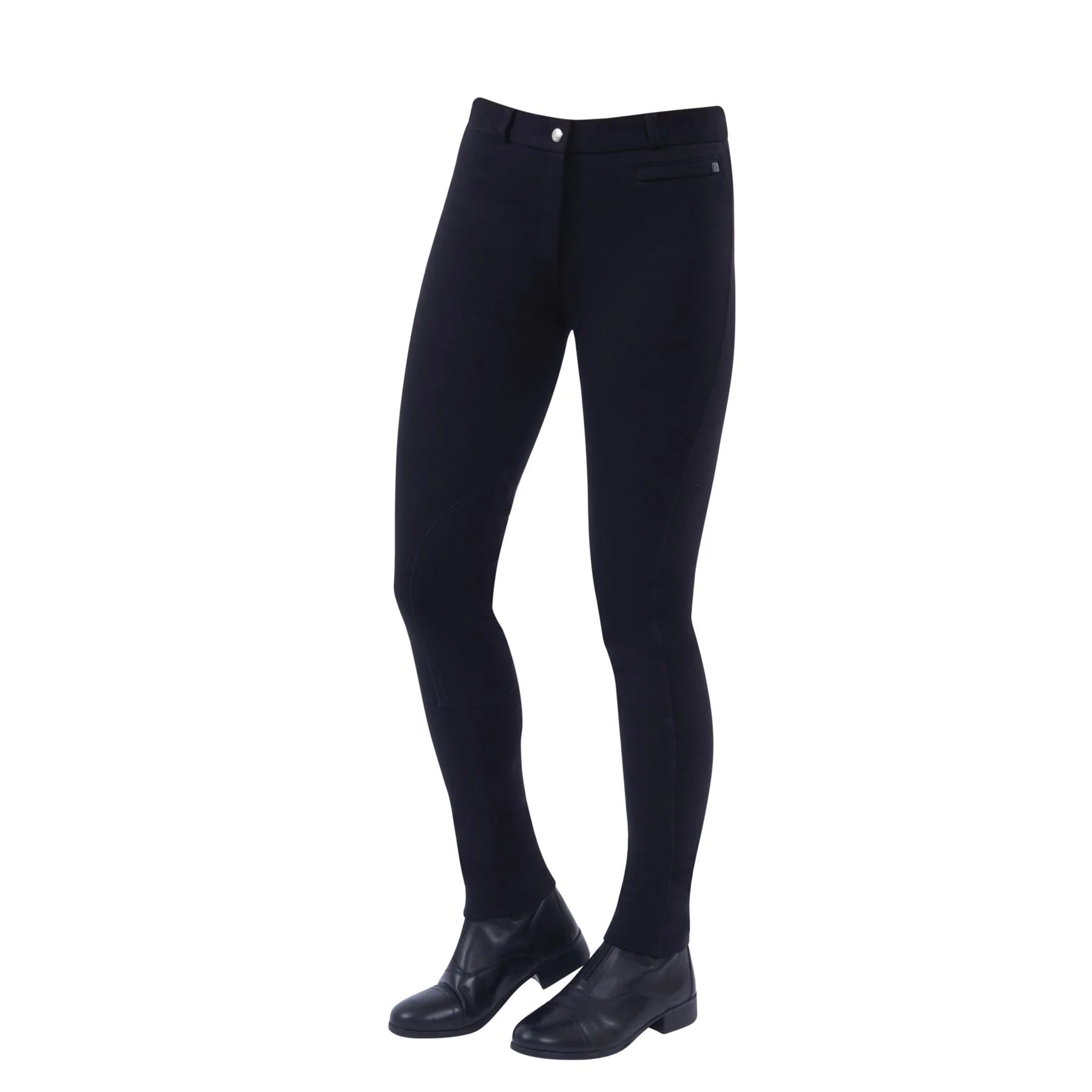 Dublin Supa-Fit Zip Up Knee Patch Ladies Jodhpurs - Image 3