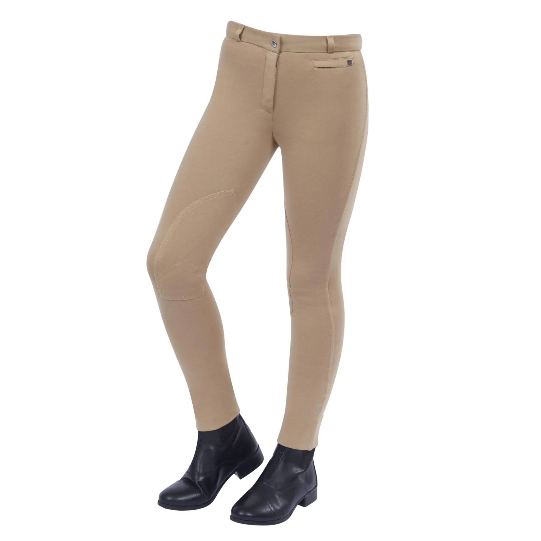 Dublin Supa-Fit Zip Up Knee Patch Ladies Jodhpurs - Image 7