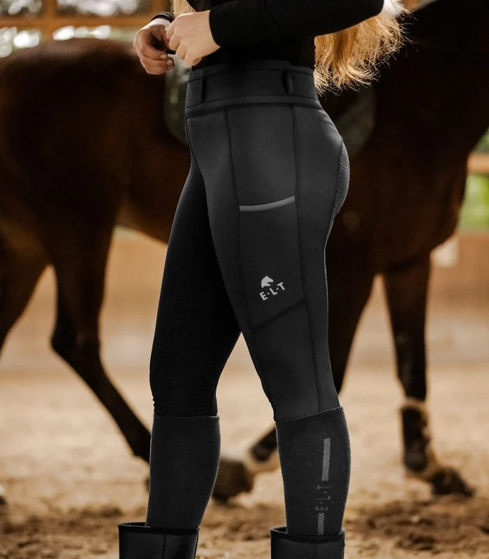 E.L.T Ella Ladies Riding Thermal Leggings - Image 4