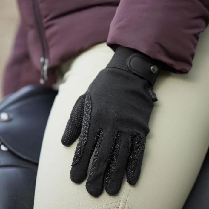 E.L.T Adult Picot Winter Cotton Gloves - Image 2