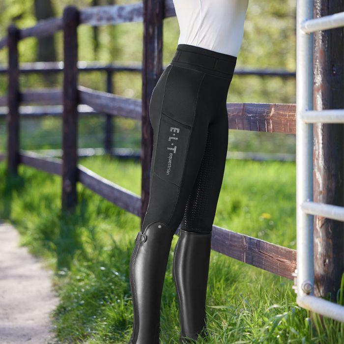 E.L.T Ladies Ella Glam Riding Leggings - Image 4