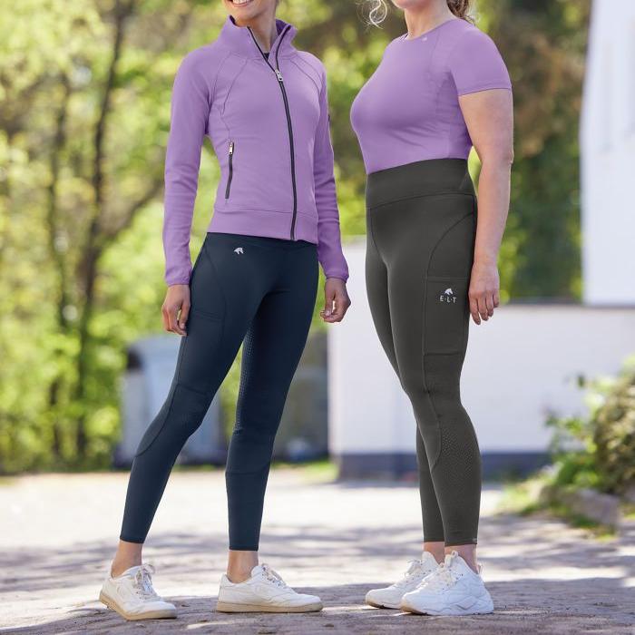E.L.T Ladies Hanna Mesh High Waist Riding Leggings - Image 10