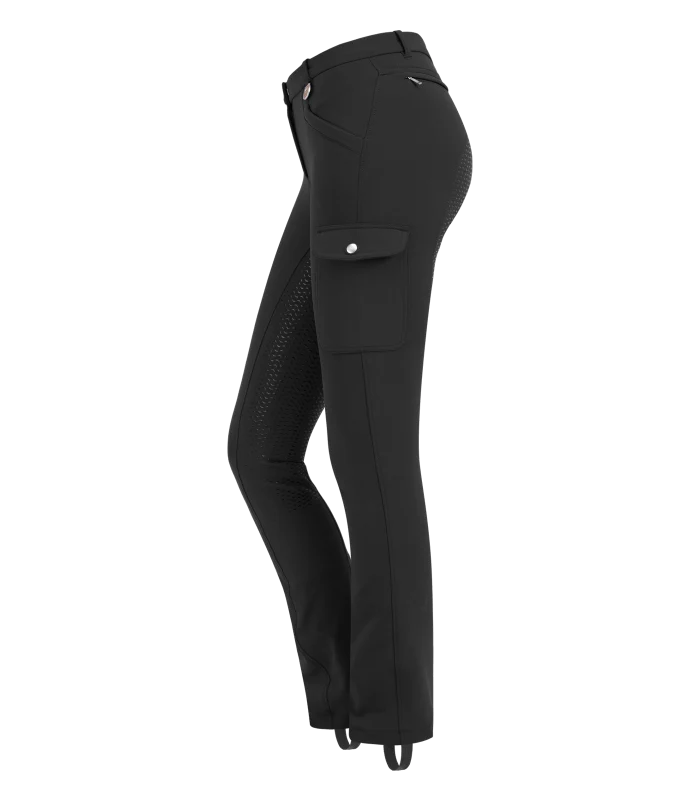E.L.T Ladies Micro Jodhpur Cargo Silicone Breeches - Image 4
