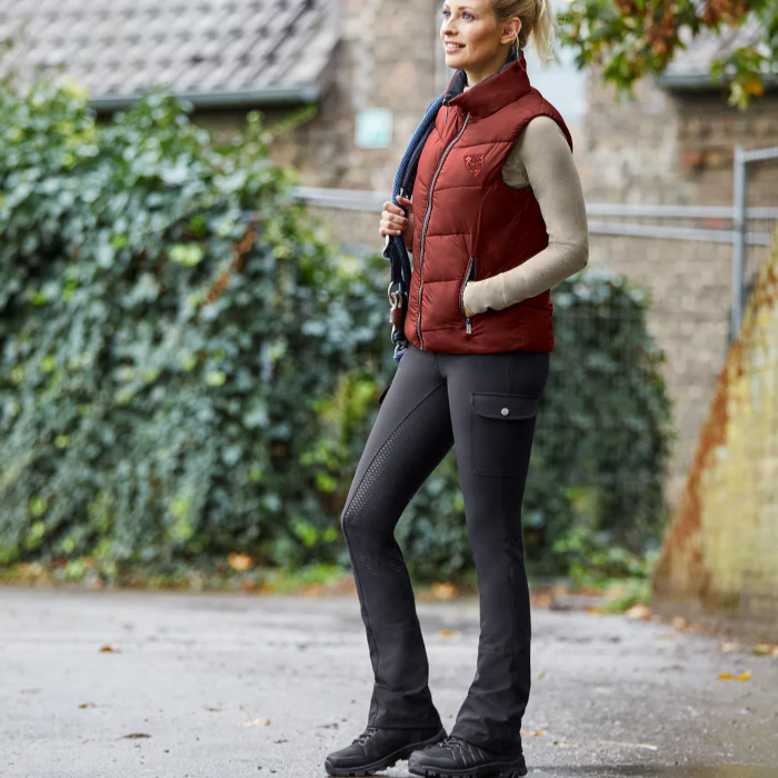 E.L.T Ladies Micro Jodhpur Cargo Silicone Breeches - Image 5