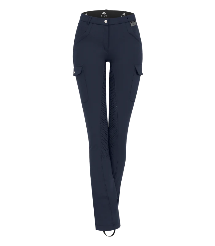 E.L.T Ladies Micro Jodhpur Cargo Silicone Breeches - Image 7