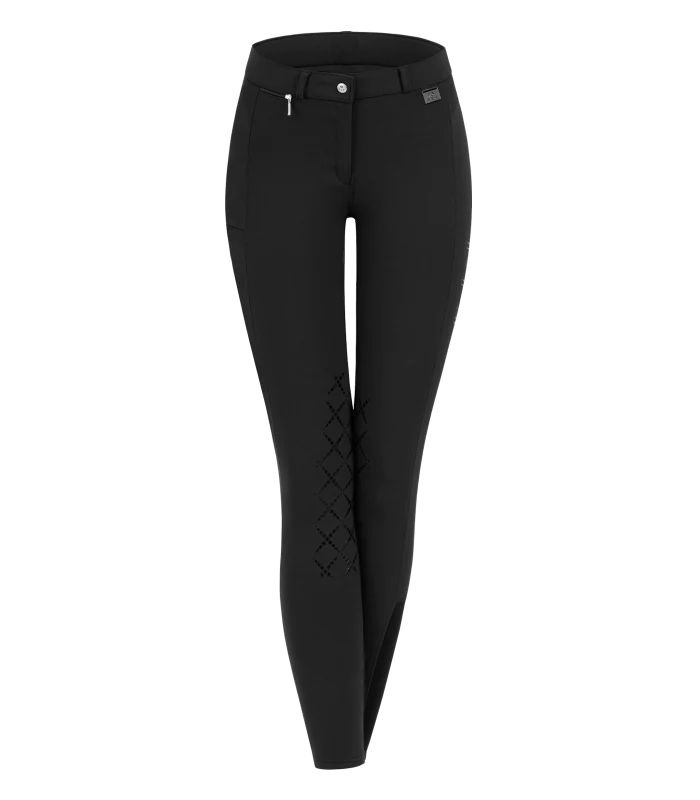 E.L.T Micro Ladies Knee Silicone Riding Breeches - Image 2