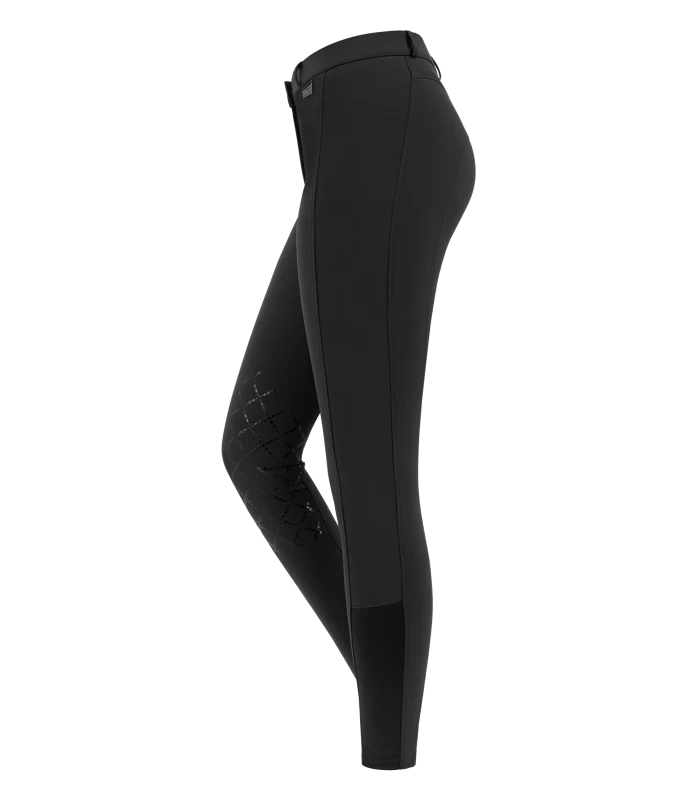 E.L.T Micro Ladies Knee Silicone Riding Breeches - Image 4