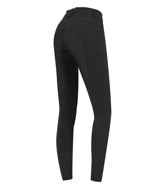 E.L.T Micro Ladies Sport Silicone High Waist Riding Breeches - Image 2