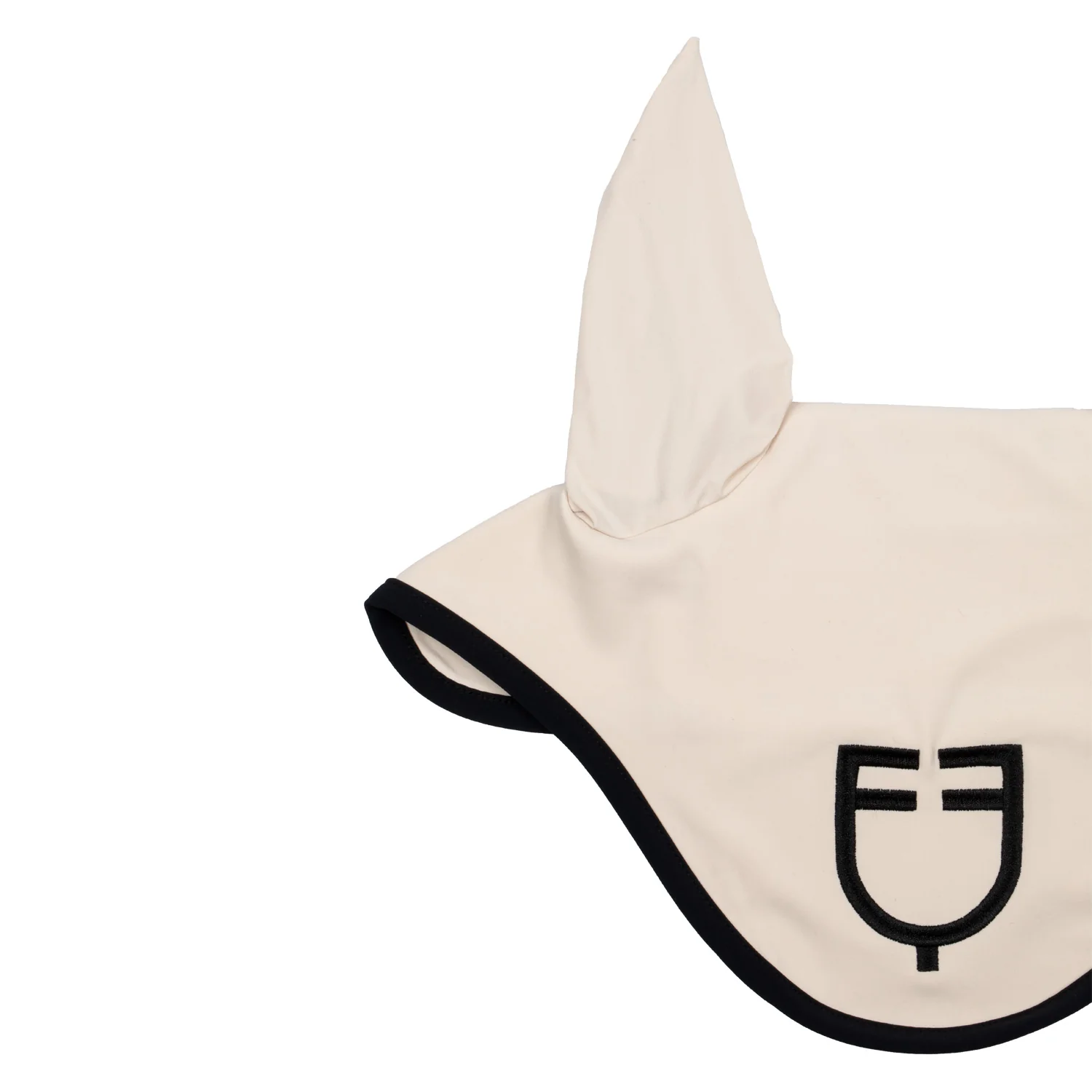 Equestro Black Line Edition Fly Veil In Stretch Material - Image 3