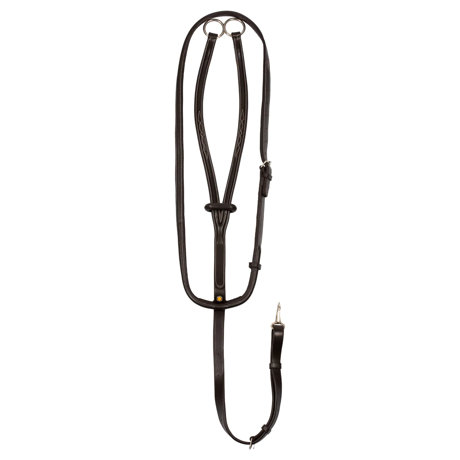 Equestro Collier Martingale With Contrast Stitching - Image 7