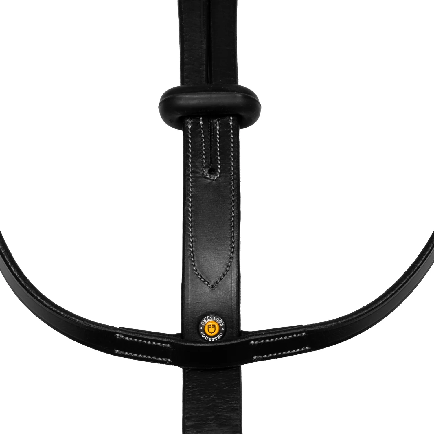 Equestro Collier Martingale With Silver Stitching - Image 2