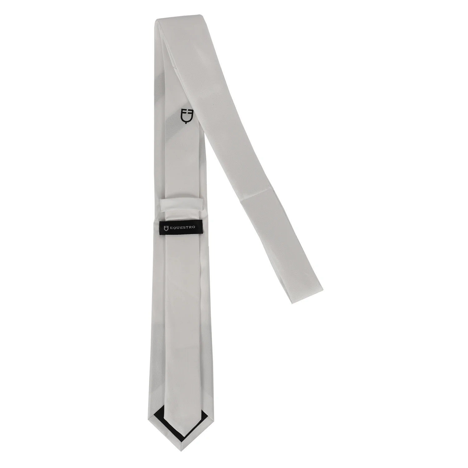 Equestro Competition Tie With Embroidered Logo - Image 2