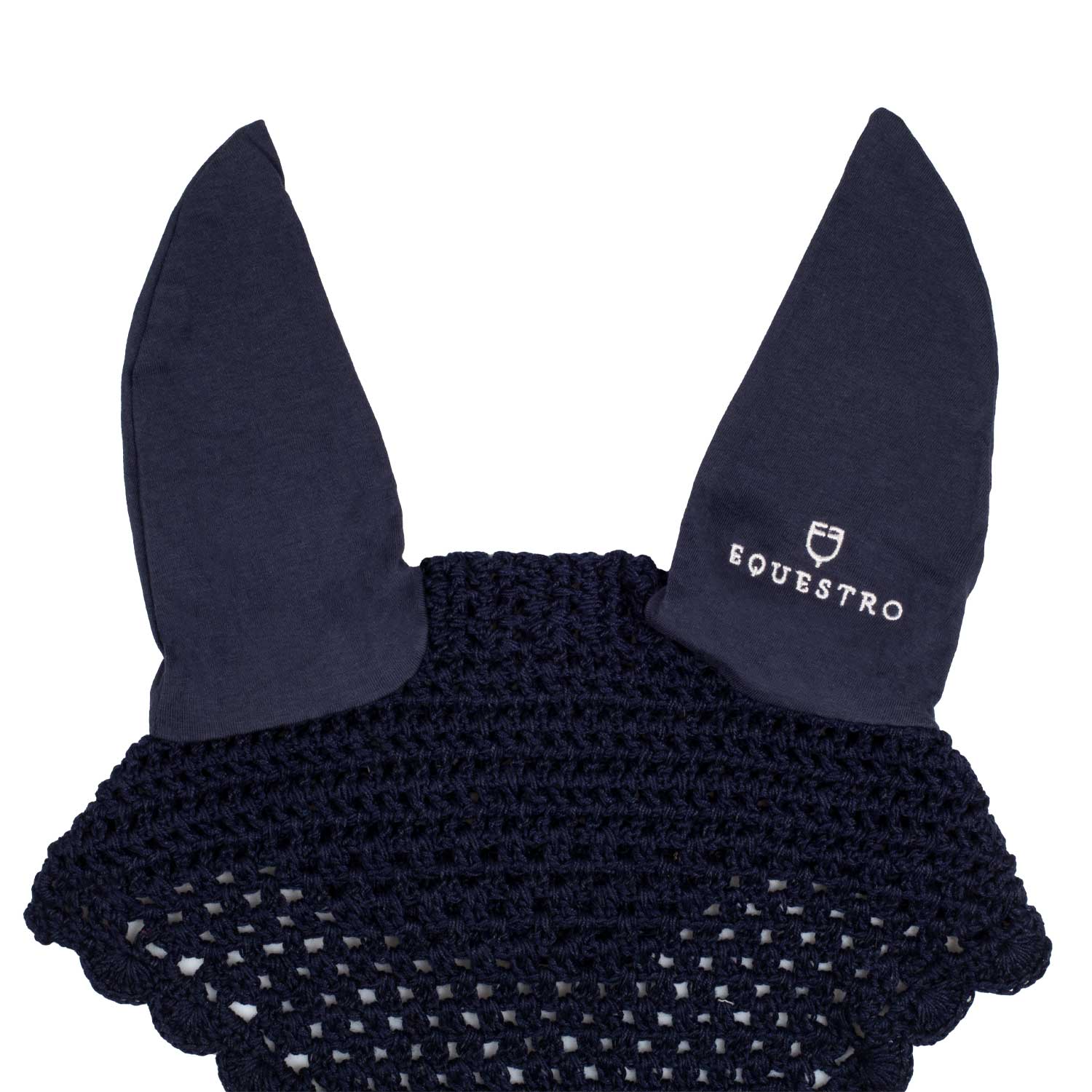 Equestro Cotton Fly Veil With Noseband Attachment - Image 11