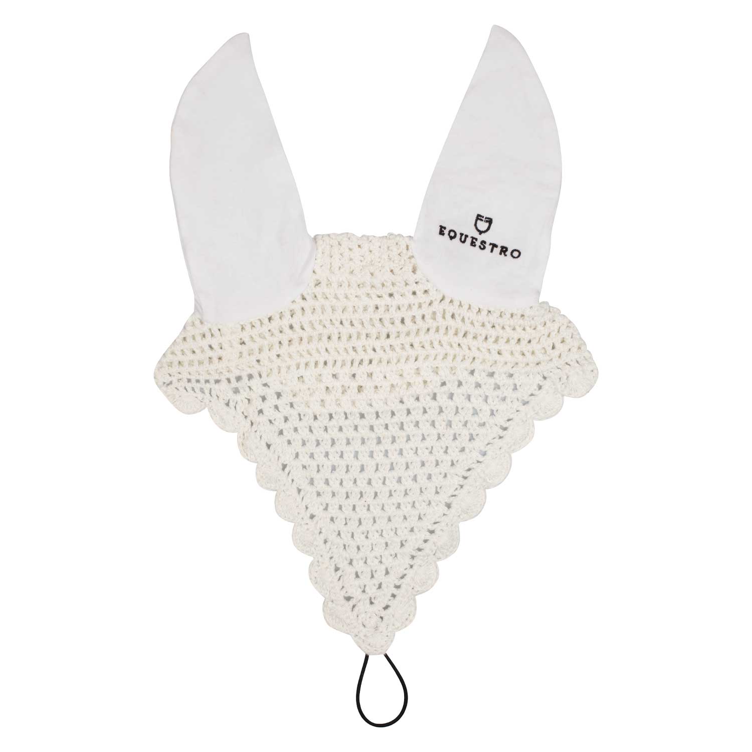 Equestro Cotton Fly Veil With Noseband Attachment - Image 13