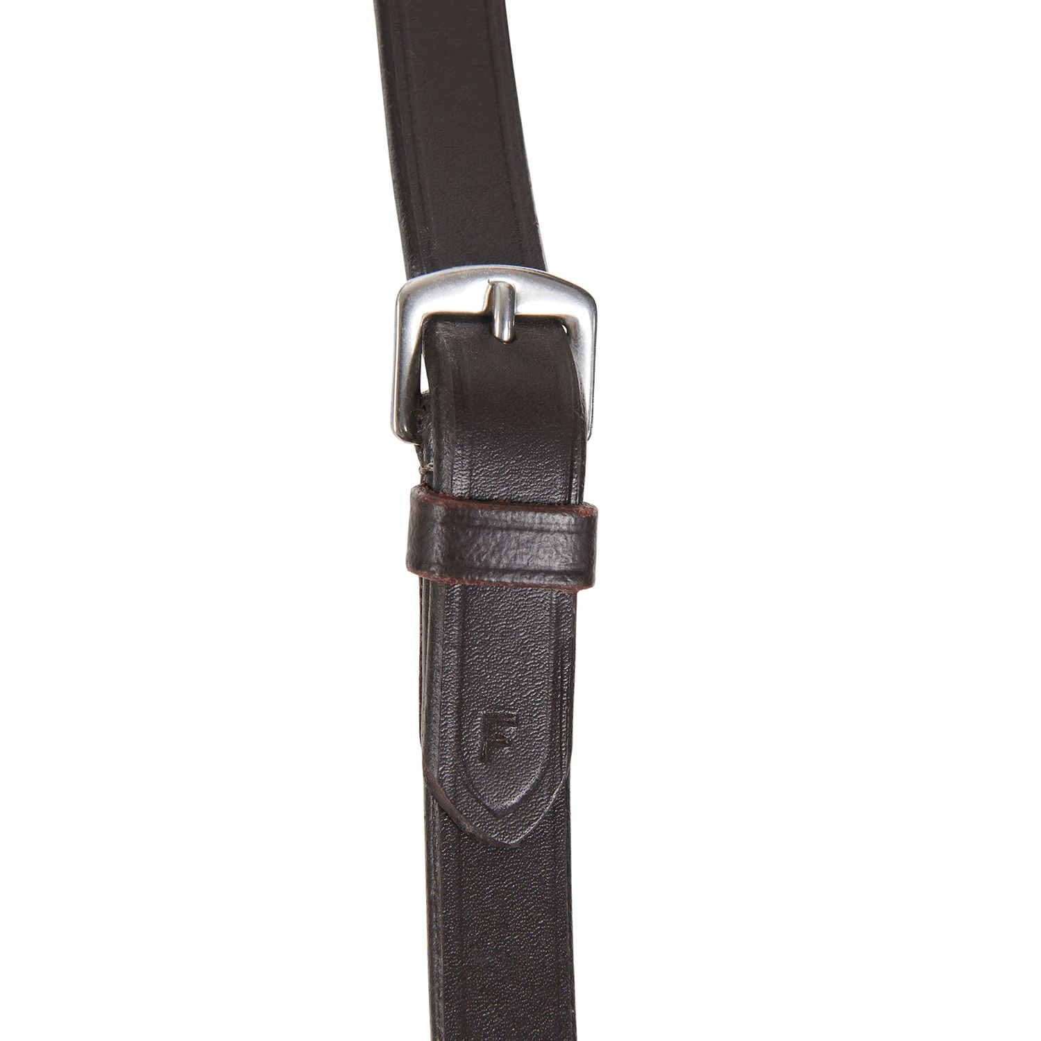 Equestro Dressage Leather Double Reins - Image 5