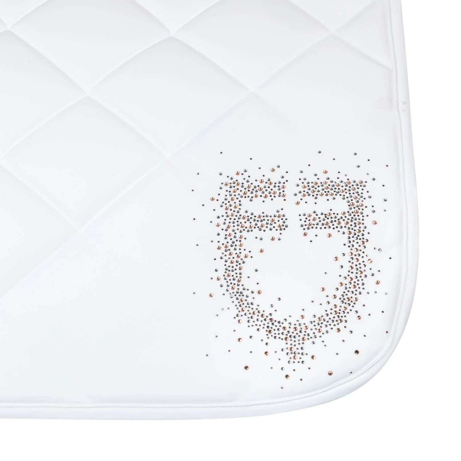 Equestro Dressage Saddle Pad Rhinestone Logo - Image 9