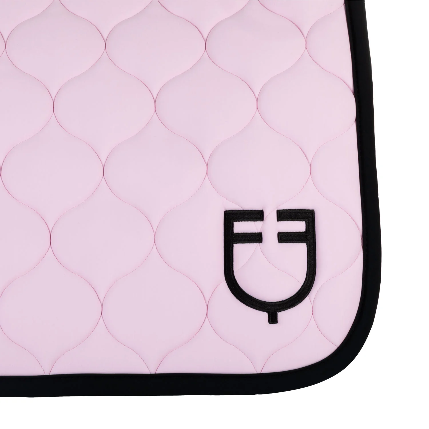 Equestro Dressage Saddle Pad With Onion Quilting - Image 10
