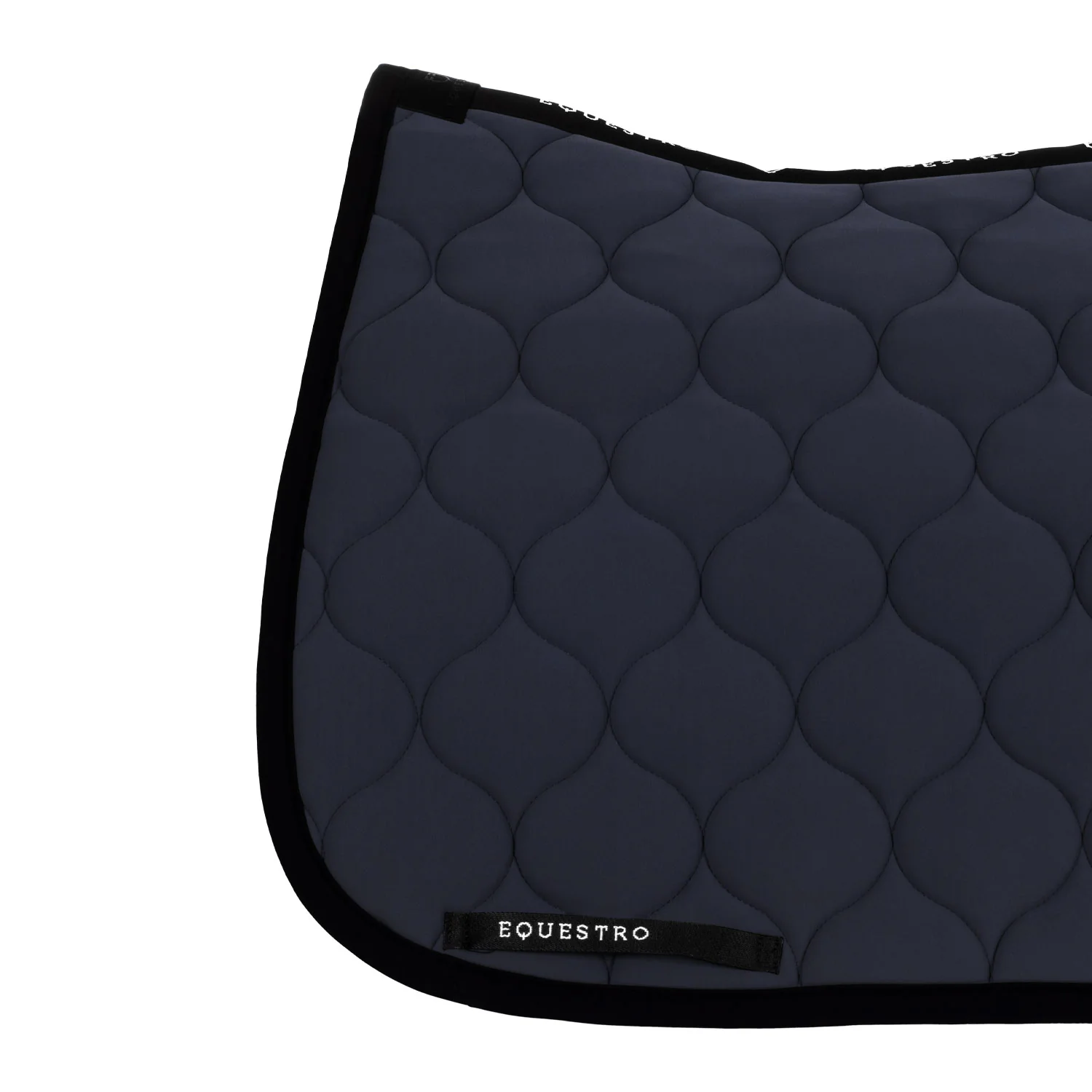 Equestro Dressage Saddle Pad With Onion Quilting - Image 14