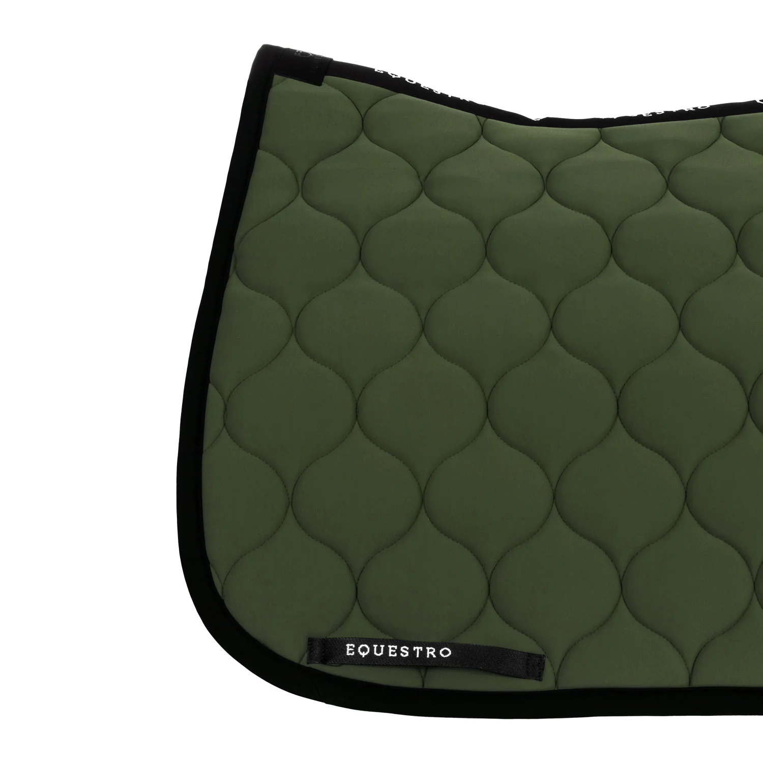 Equestro Dressage Saddle Pad With Onion Quilting - Image 23