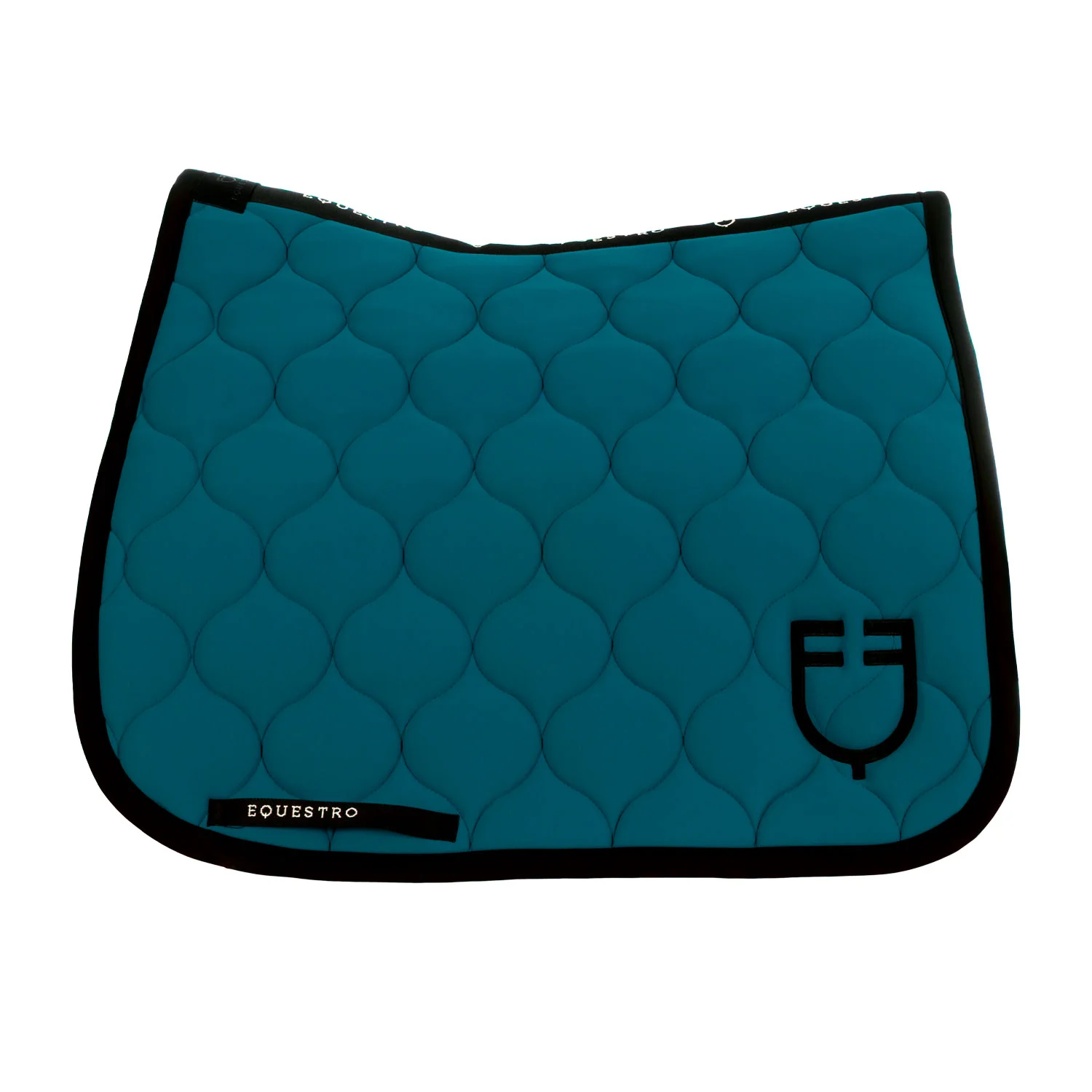 Equestro Dressage Saddle Pad With Onion Quilting - Image 26
