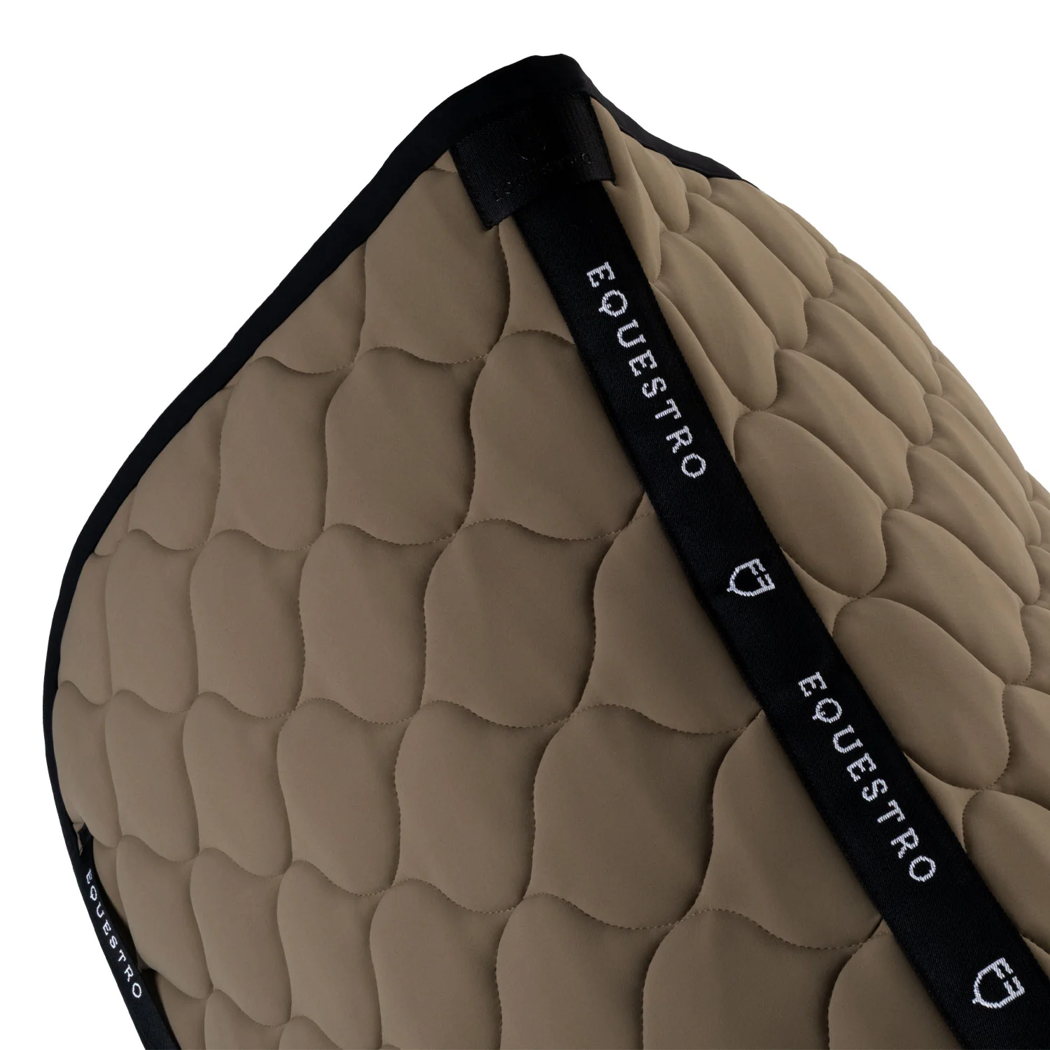 Equestro Dressage Saddle Pad With Onion Quilting - Image 3