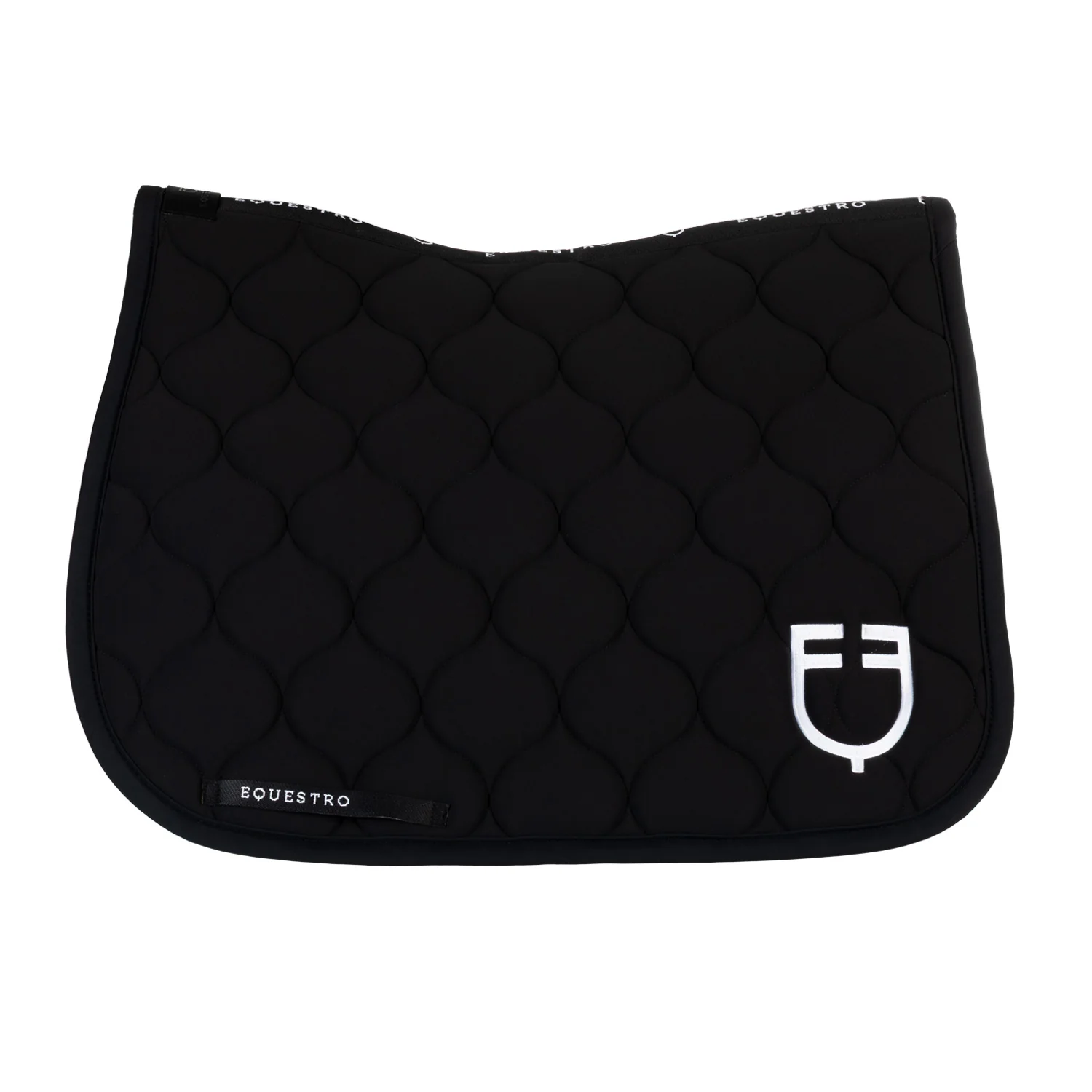 Equestro Dressage Saddle Pad With Onion Quilting - Image 31