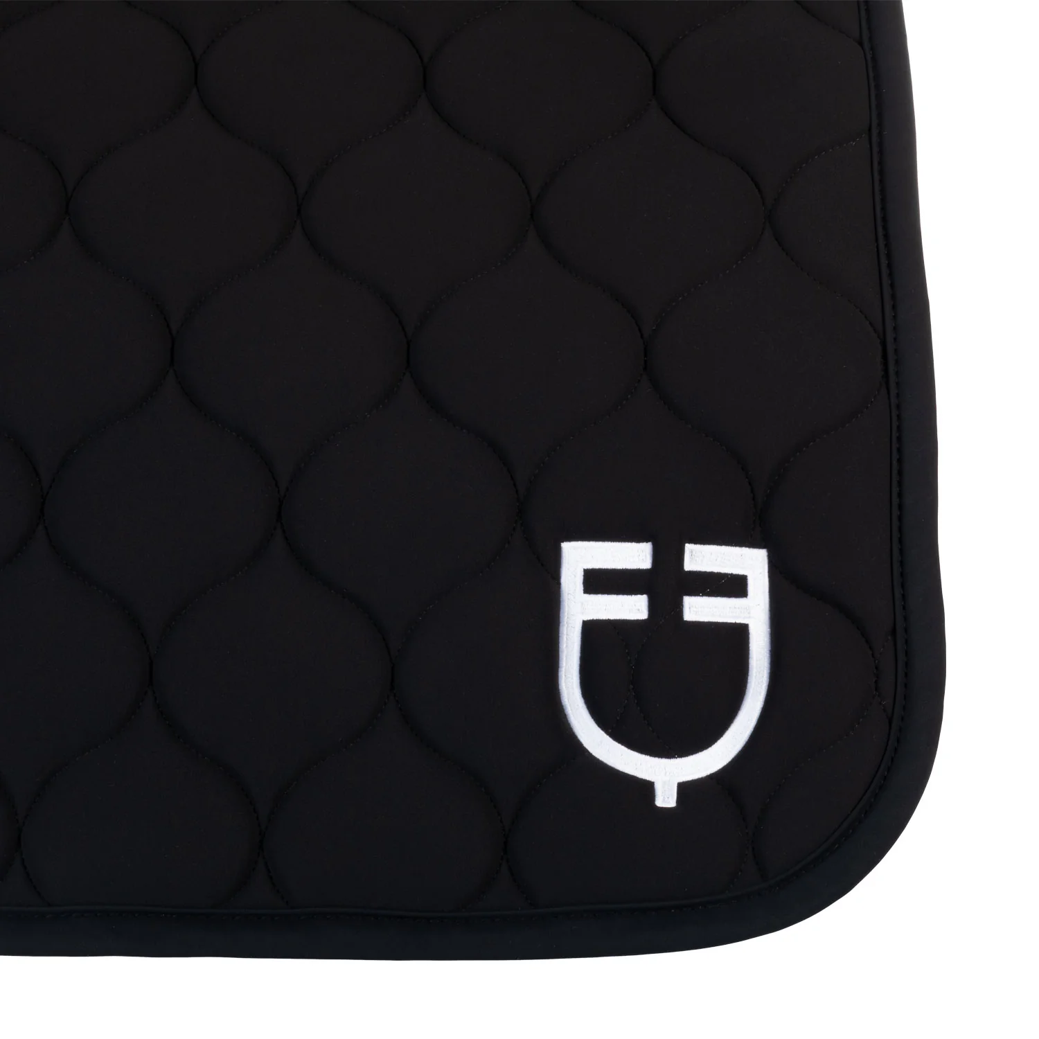 Equestro Dressage Saddle Pad With Onion Quilting - Image 33
