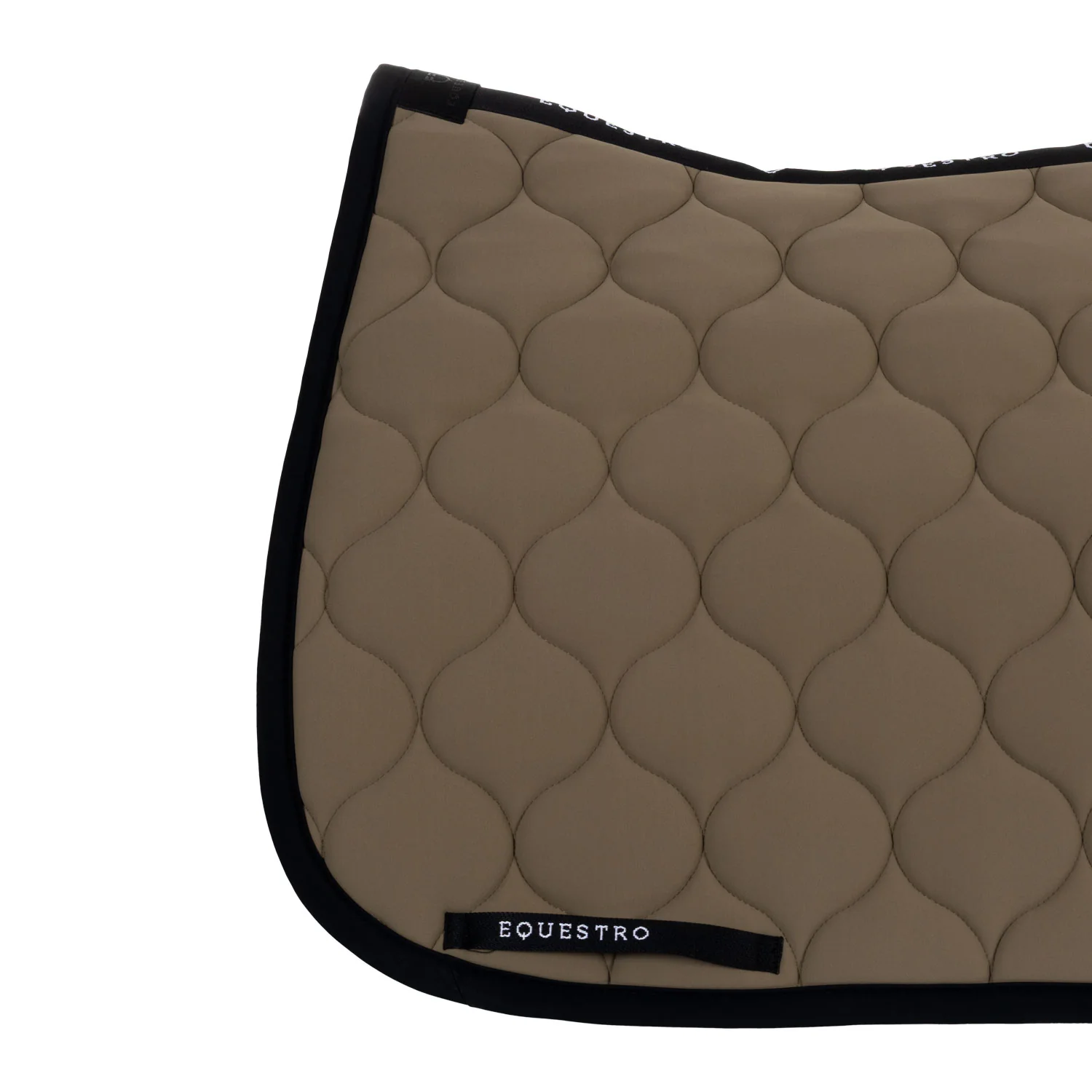 Equestro Dressage Saddle Pad With Onion Quilting - Image 4