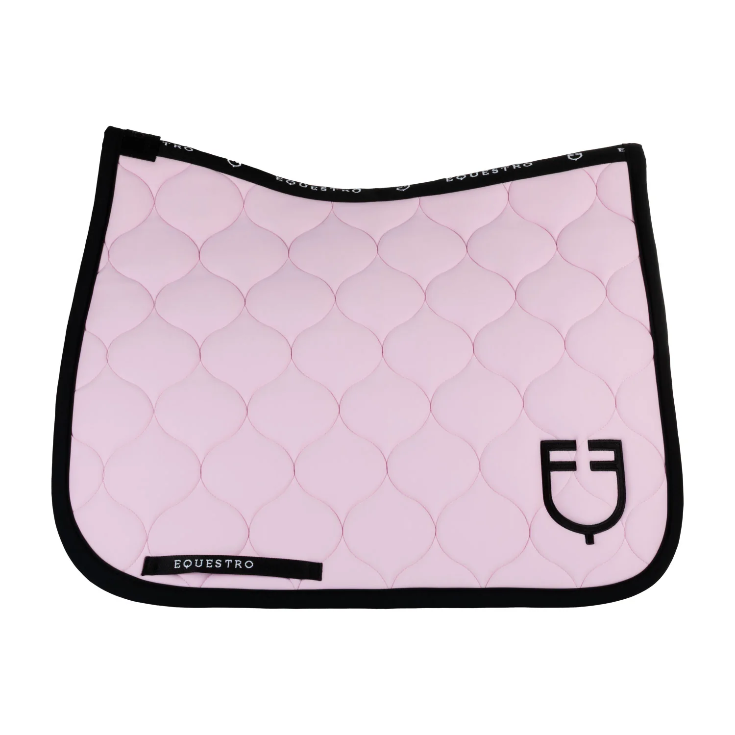 Equestro Dressage Saddle Pad With Onion Quilting - Image 7