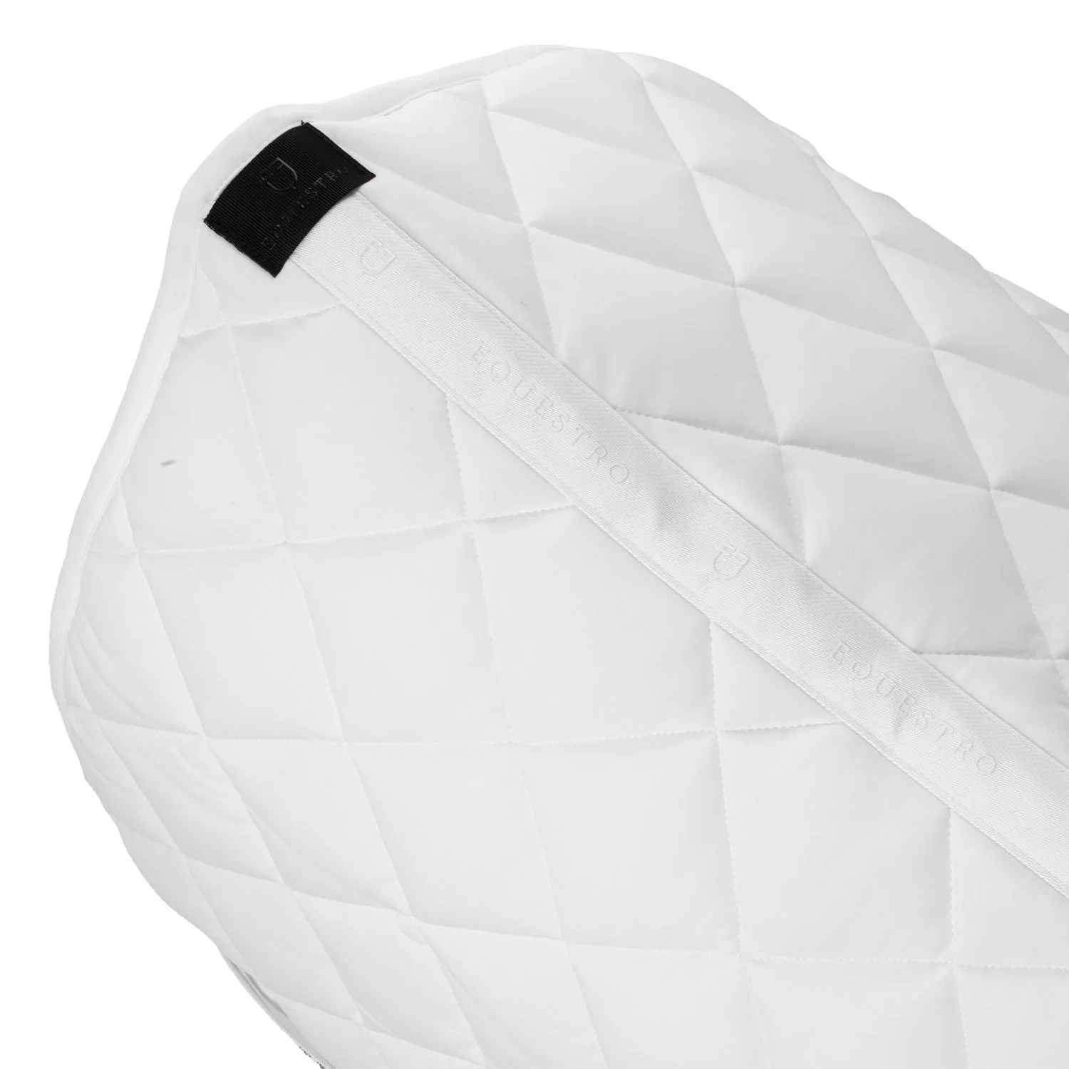 Equestro Dressage Saddle Pad With Rhinestone Logo - Image 8