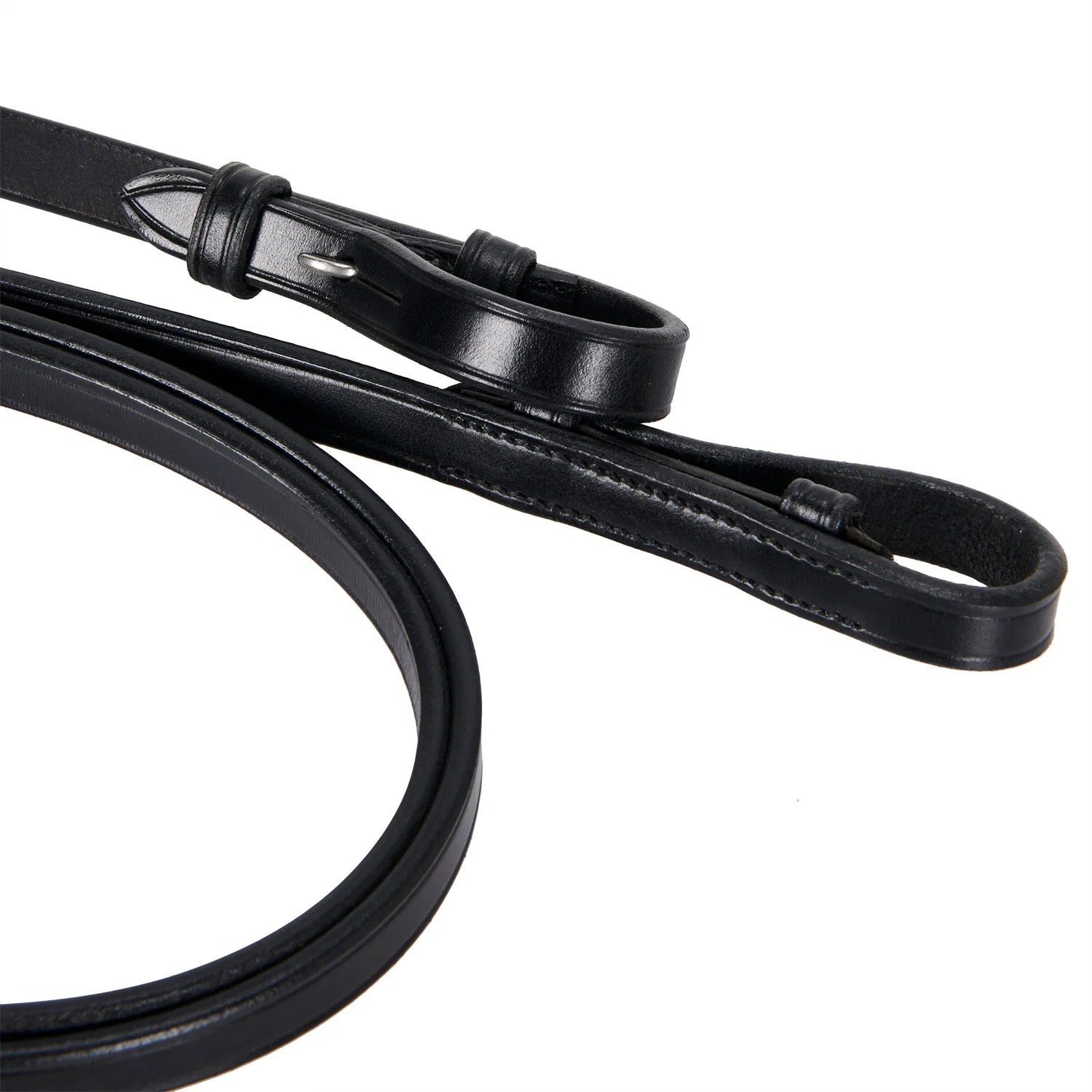 Equestro Dressage Smooth Leather Bridle - Image 9