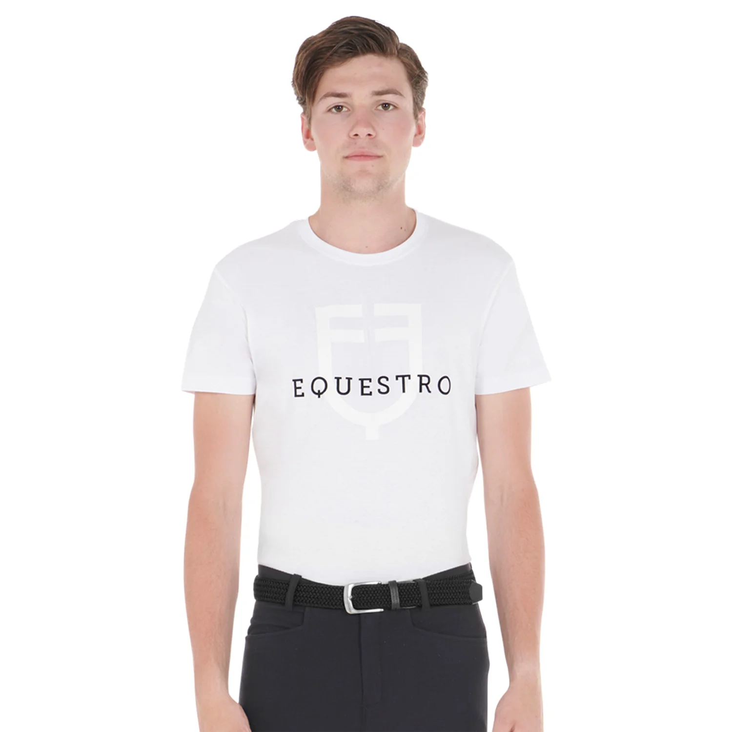 Equestro Elasticized Belt Crossed Pattern - Image 13