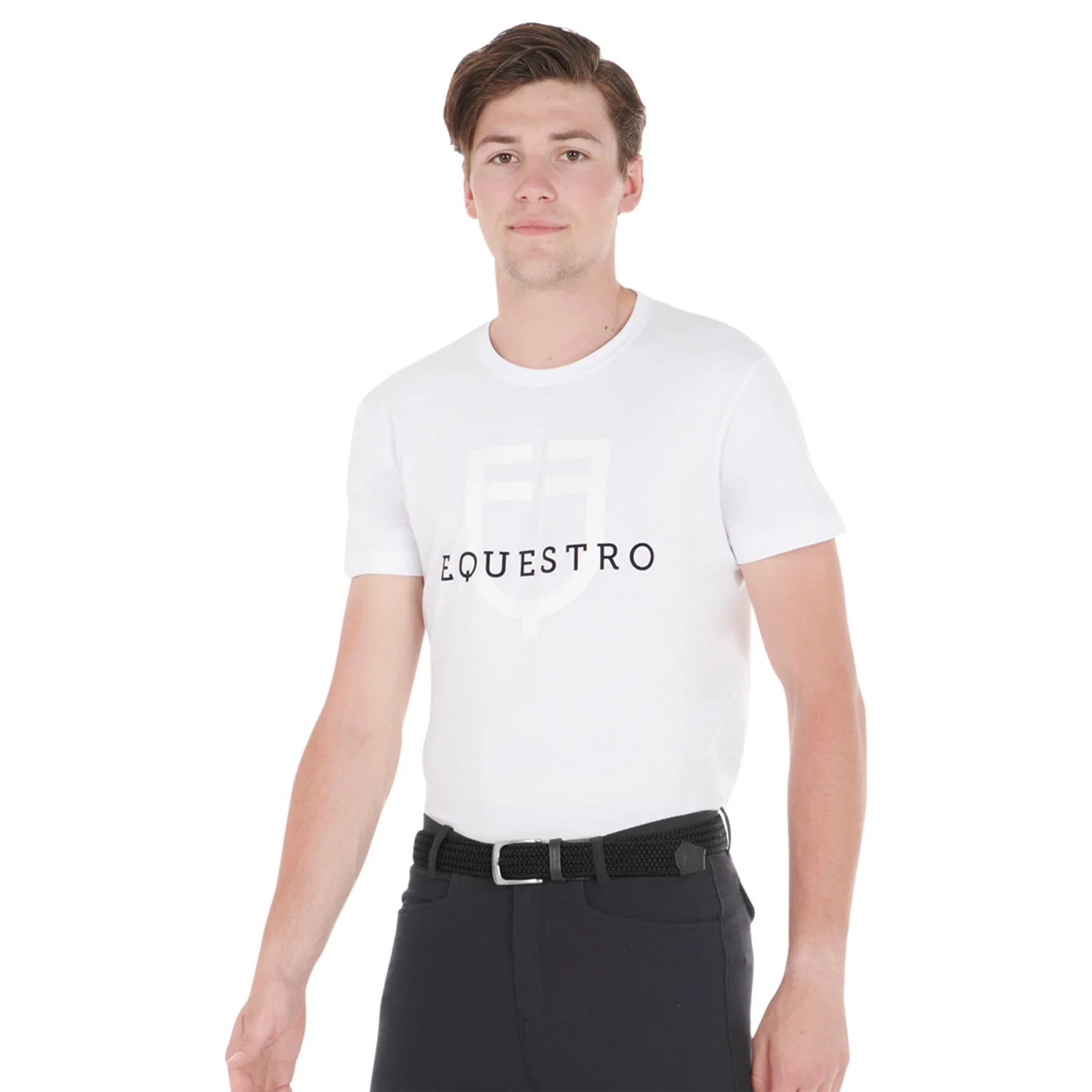 Equestro Elasticized Belt Crossed Pattern - Image 14