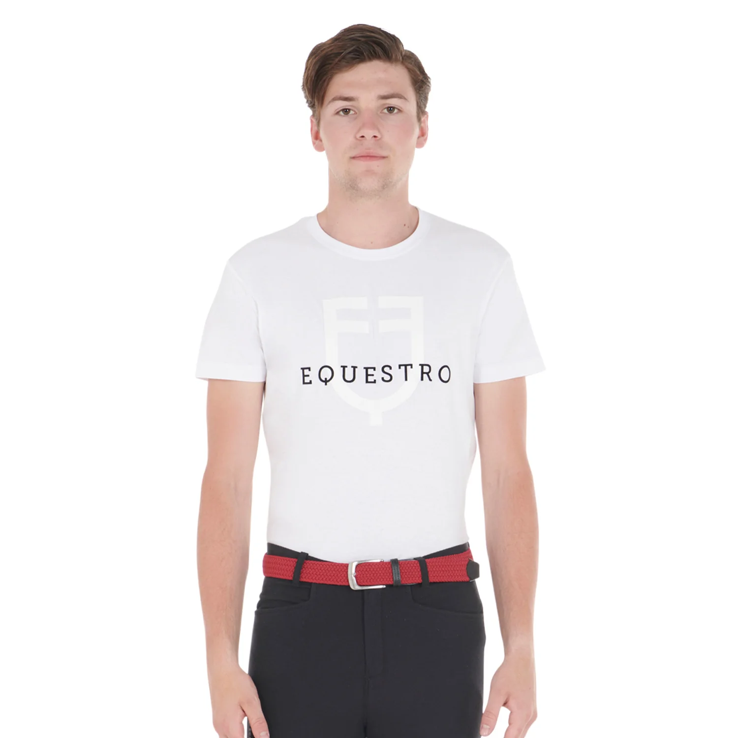 Equestro Elasticized Belt Crossed Pattern - Image 5