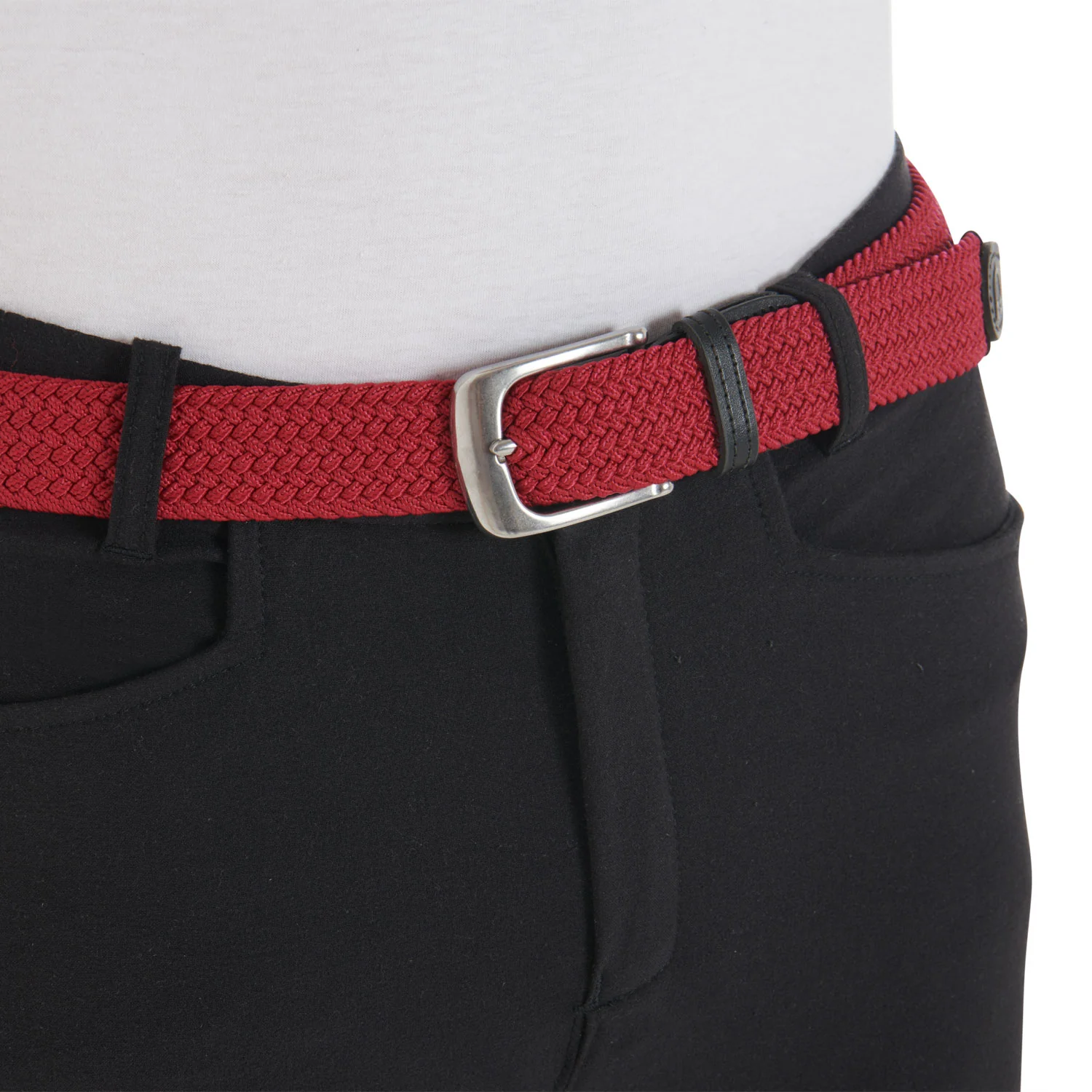 Equestro Elasticized Belt Crossed Pattern - Image 7