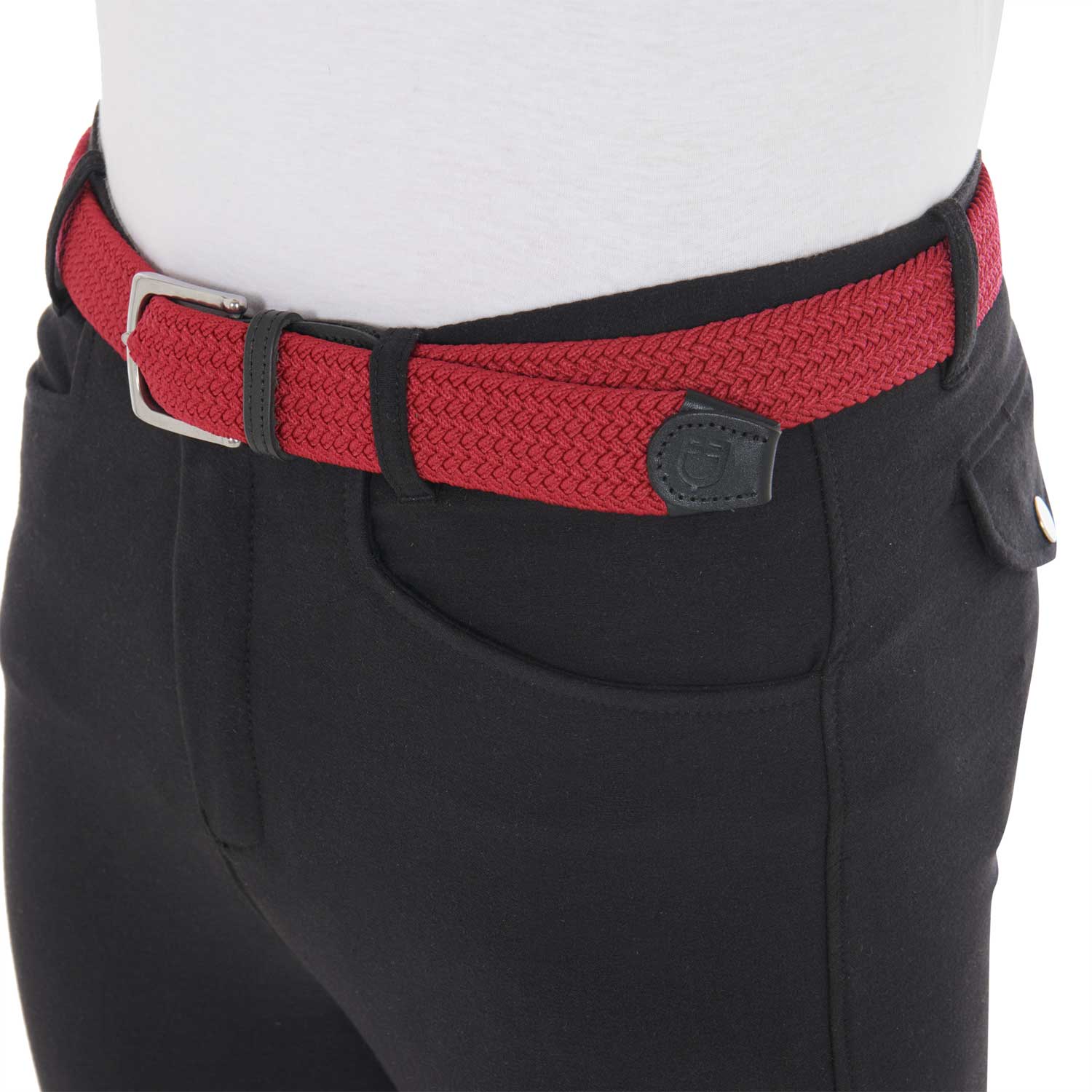 Equestro Elasticized Belt Crossed Pattern - Image 8