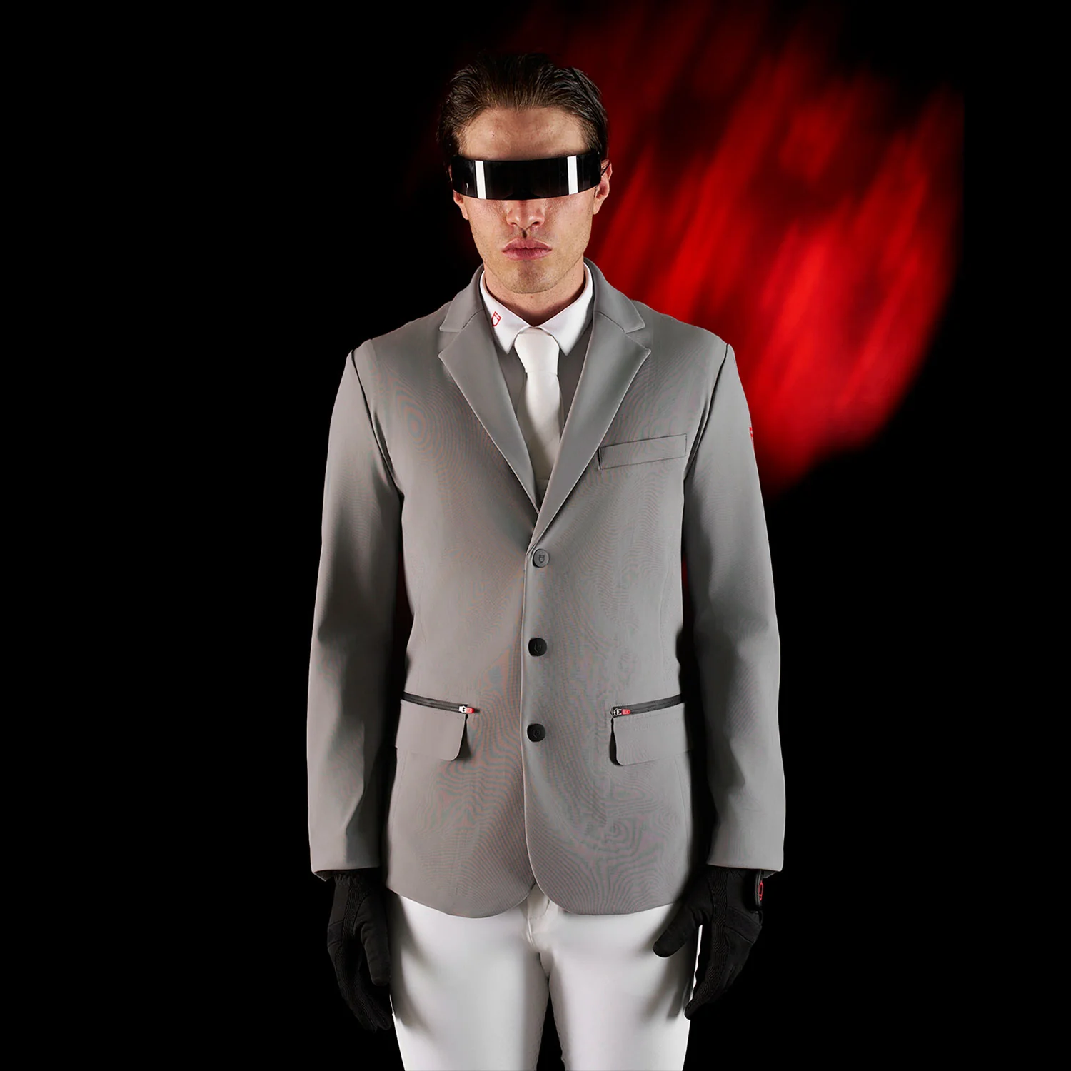 Equestro Equestro Ridertechnology Men's Competition Jacket Heat-Sealed Seams