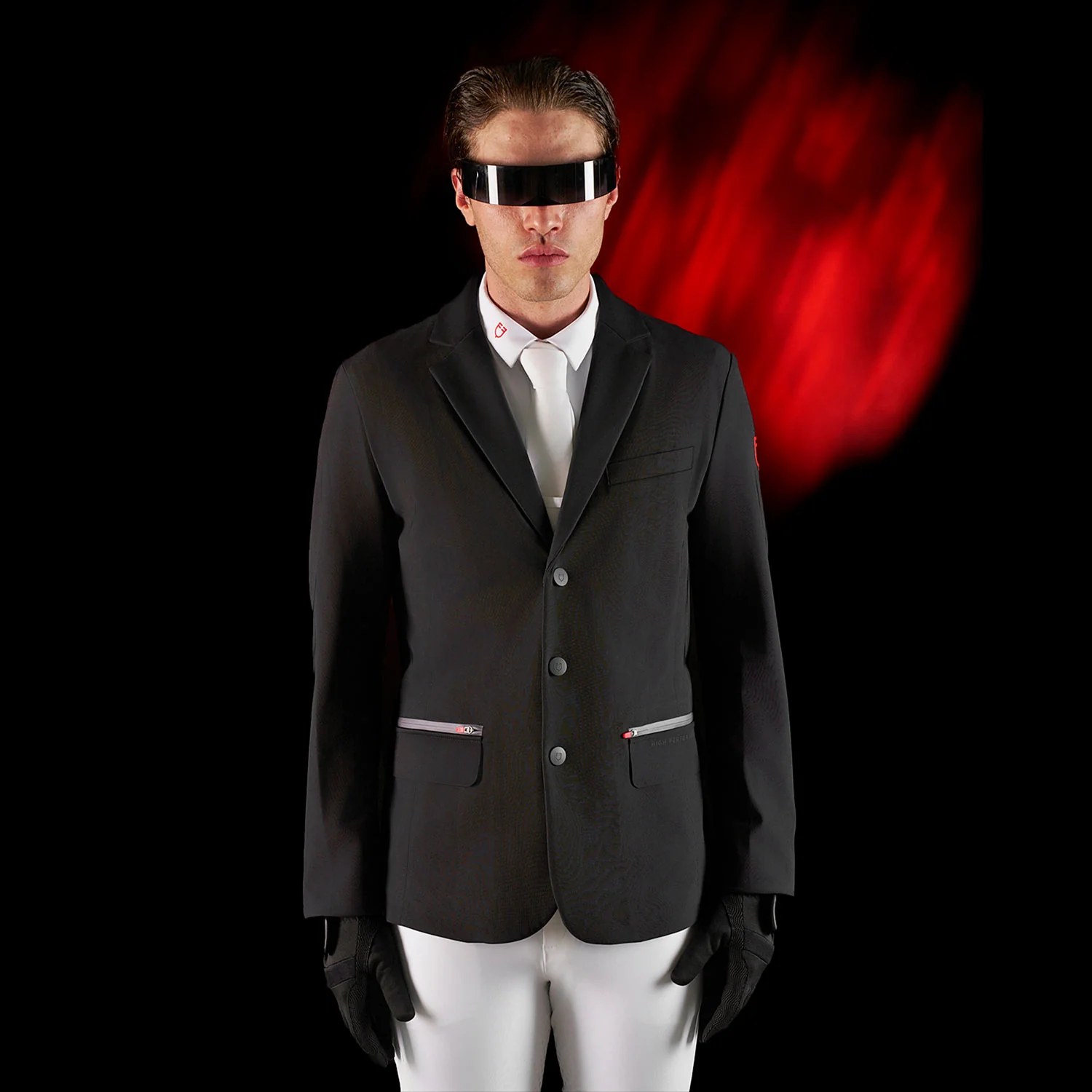 Equestro Equestro Ridertechnology Men's Competition Jacket Heat-Sealed Seams - Image 10