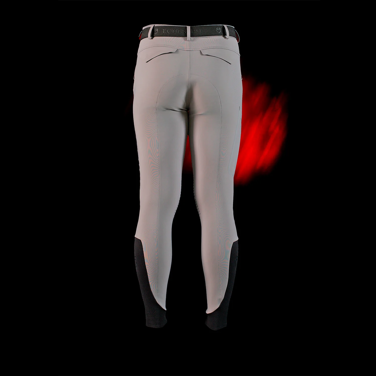Equestro Equestro Ridertechnology Men's Slim Fit Breeches Heat-Sealed Seams - Image 3