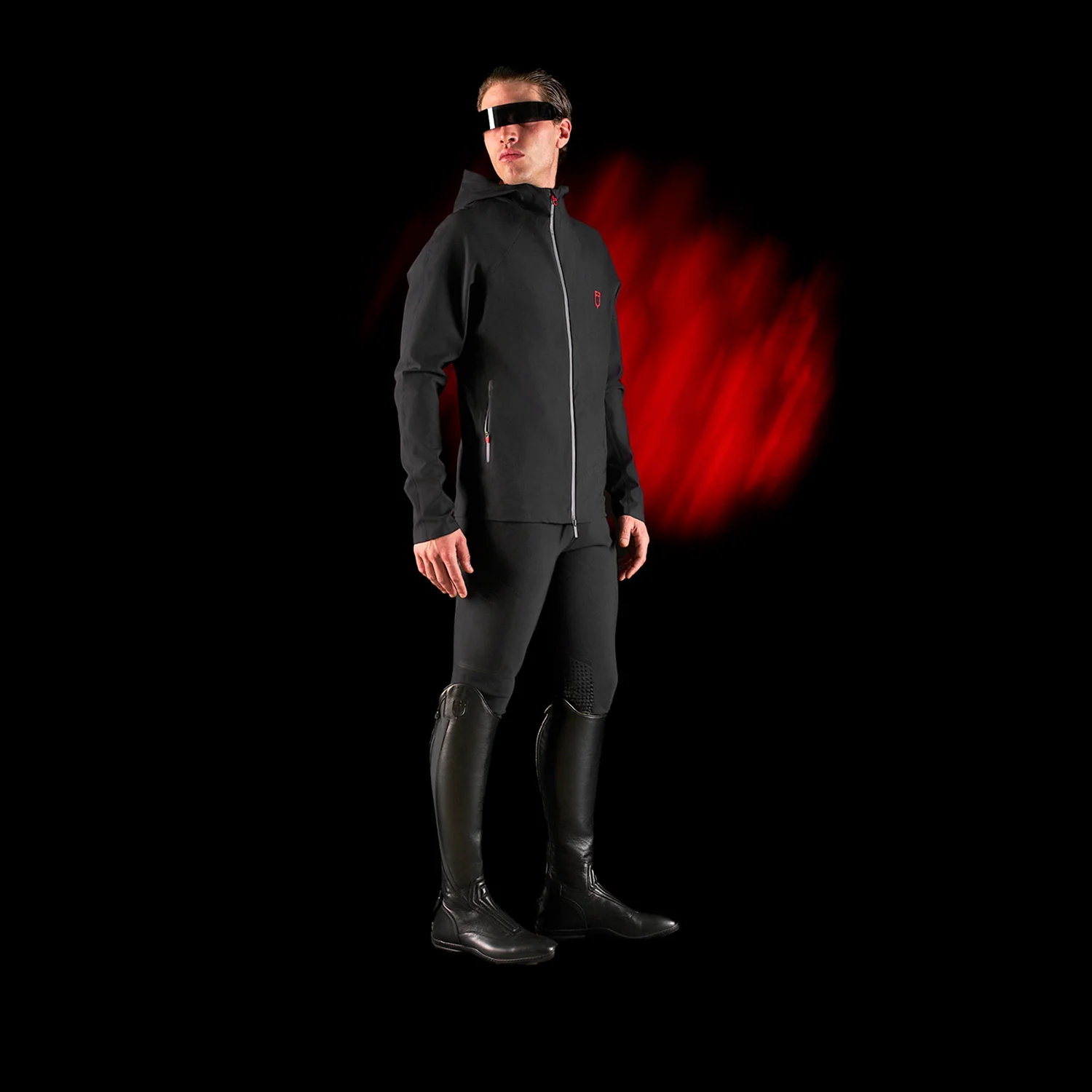 Equestro Equestro Ridertechnology Men's Technical Hooded Sweatshirt - Image 2