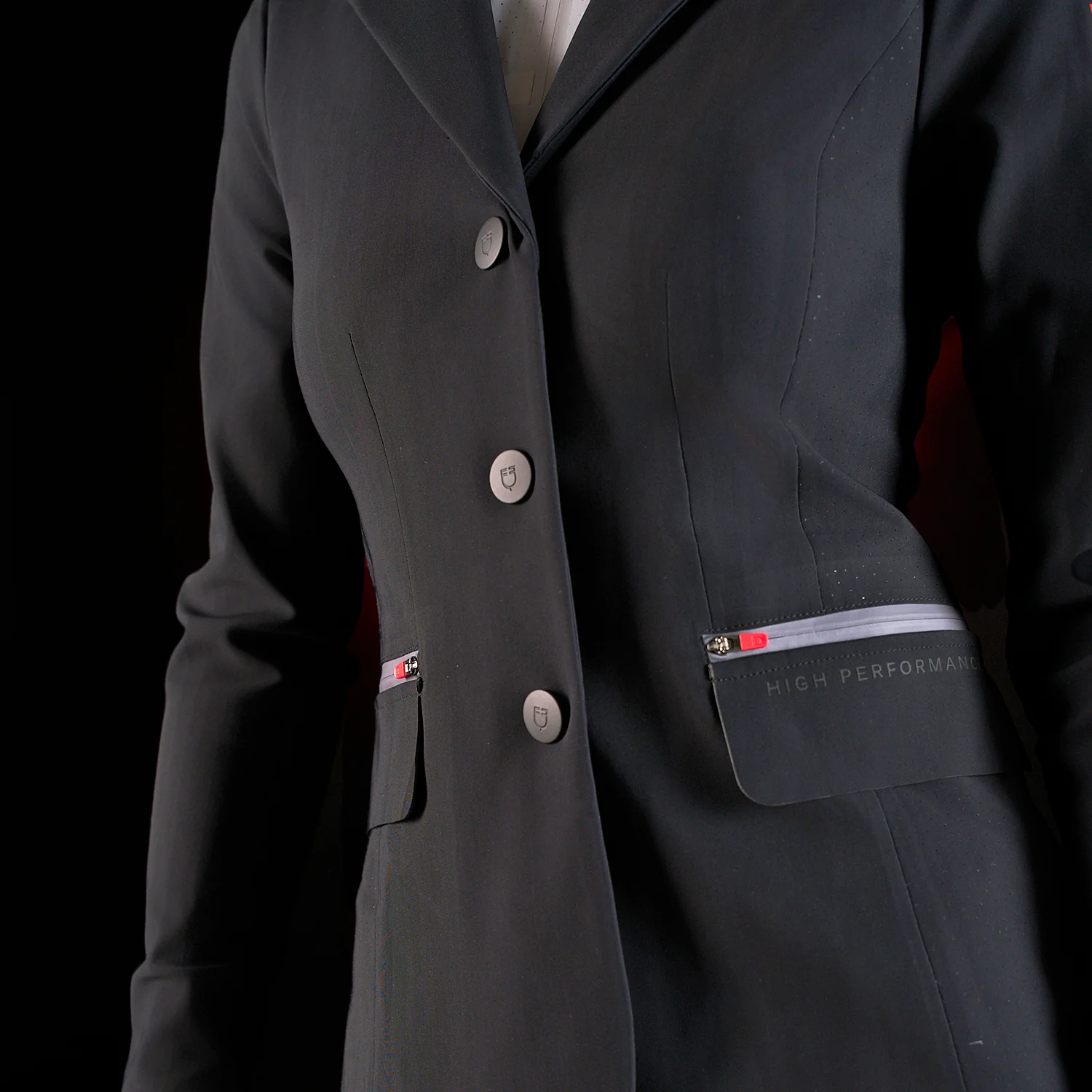 Equestro Equestro Ridertechnology Women's Competition Jacket Heat-Sealed Seams - Image 12