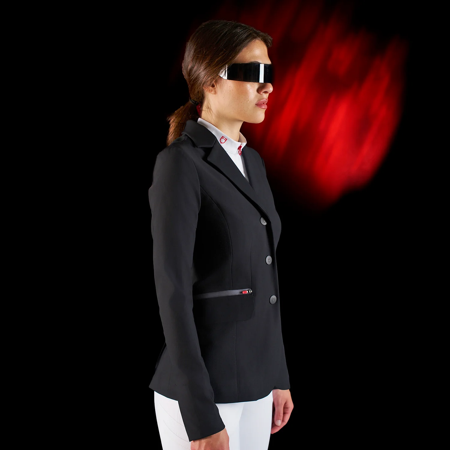 Equestro Equestro Ridertechnology Women's Competition Jacket Heat-Sealed Seams - Image 16