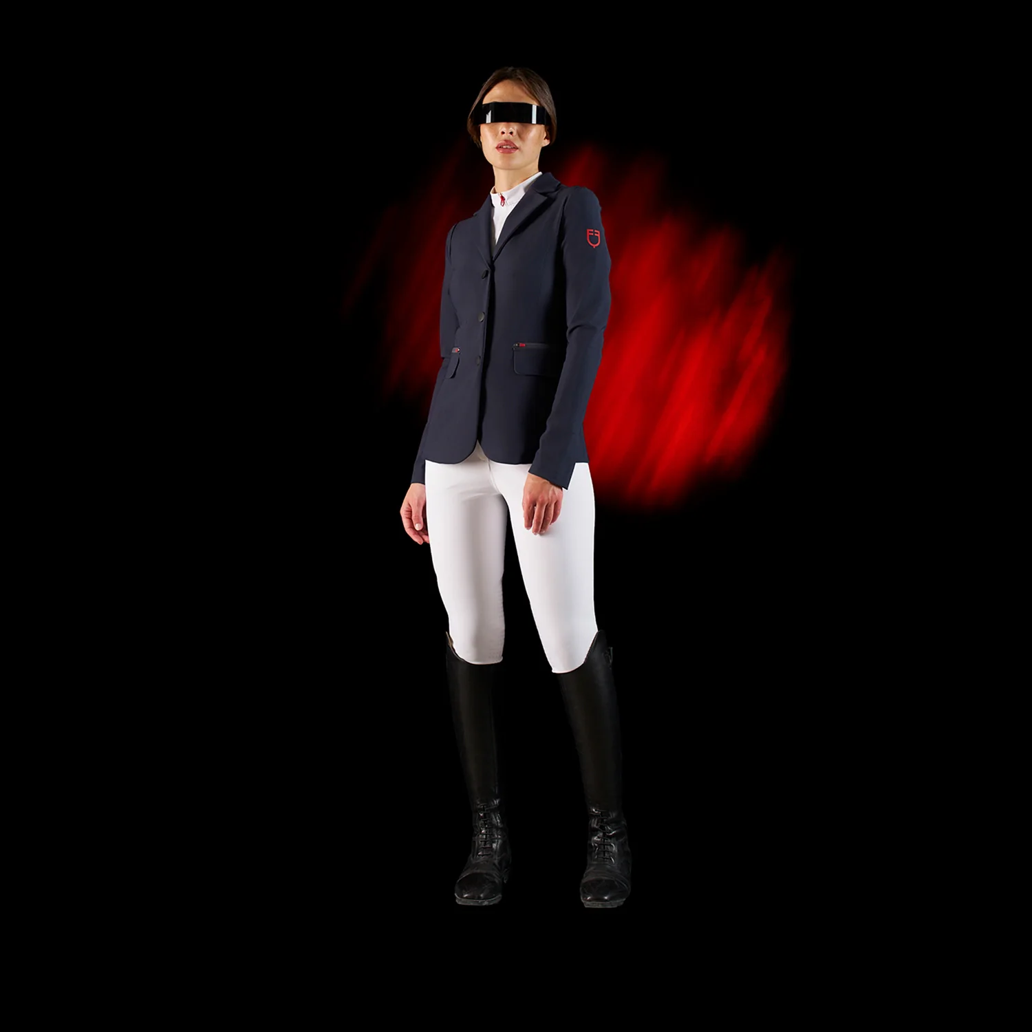 Equestro Equestro Ridertechnology Women's Competition Jacket Heat-Sealed Seams - Image 25
