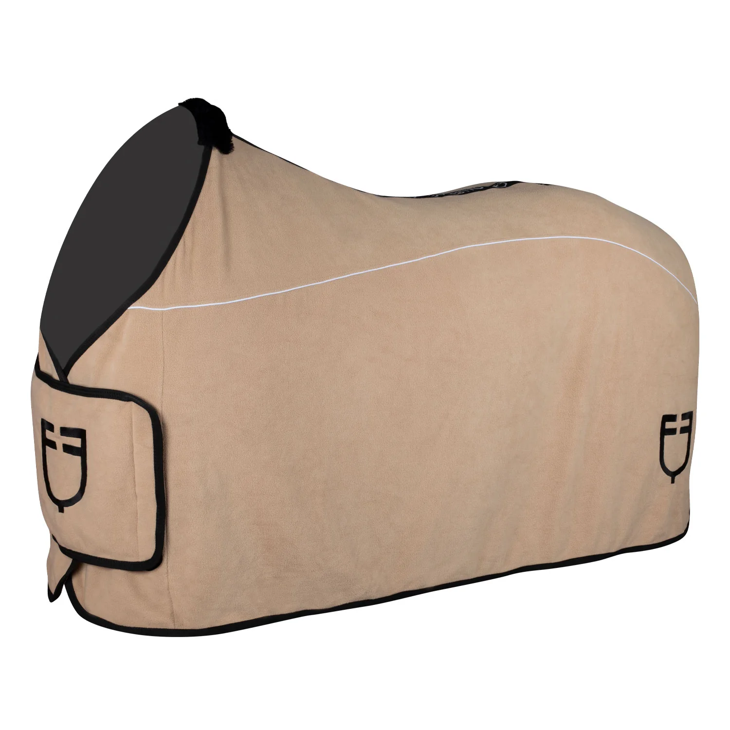 Equestro Fleece Rug With Flap Front Closure