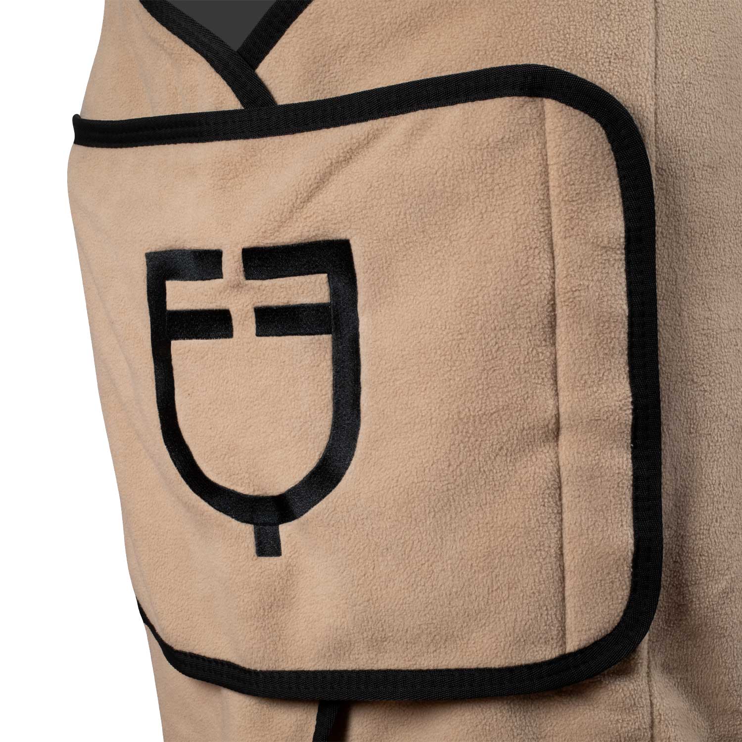 Equestro Fleece Rug With Flap Front Closure - Image 2
