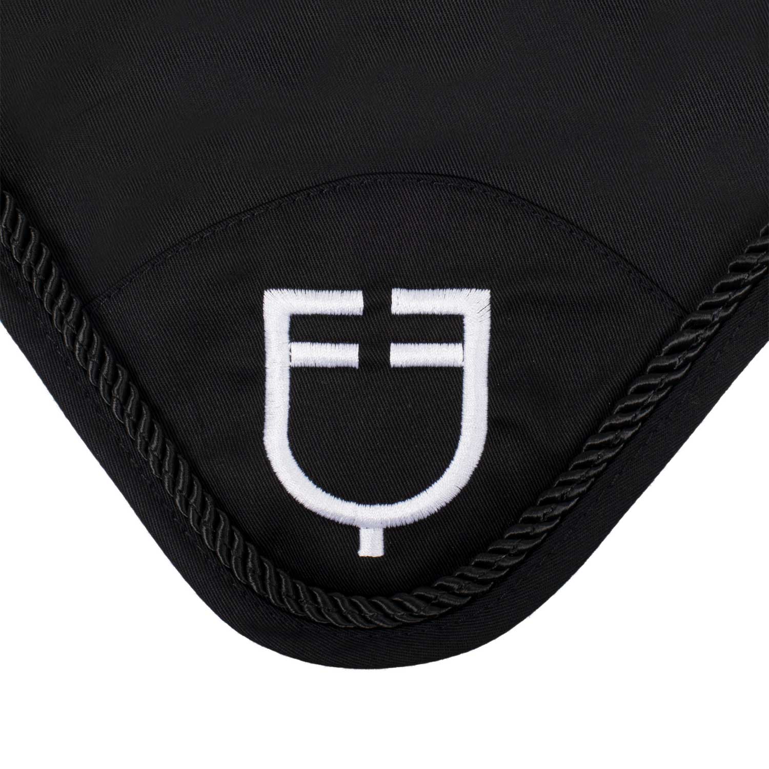 Equestro Fly Veil In Cotton With Central Logo - Image 7