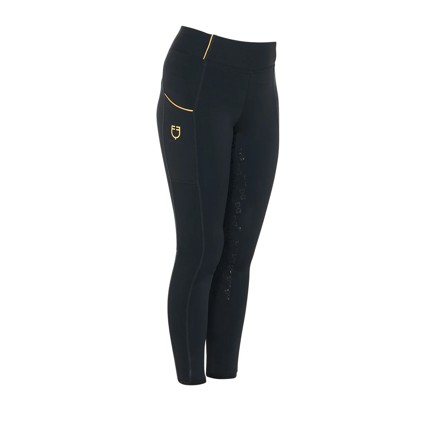 Equestro Girls' Fleece Lining Leggings - Image 21